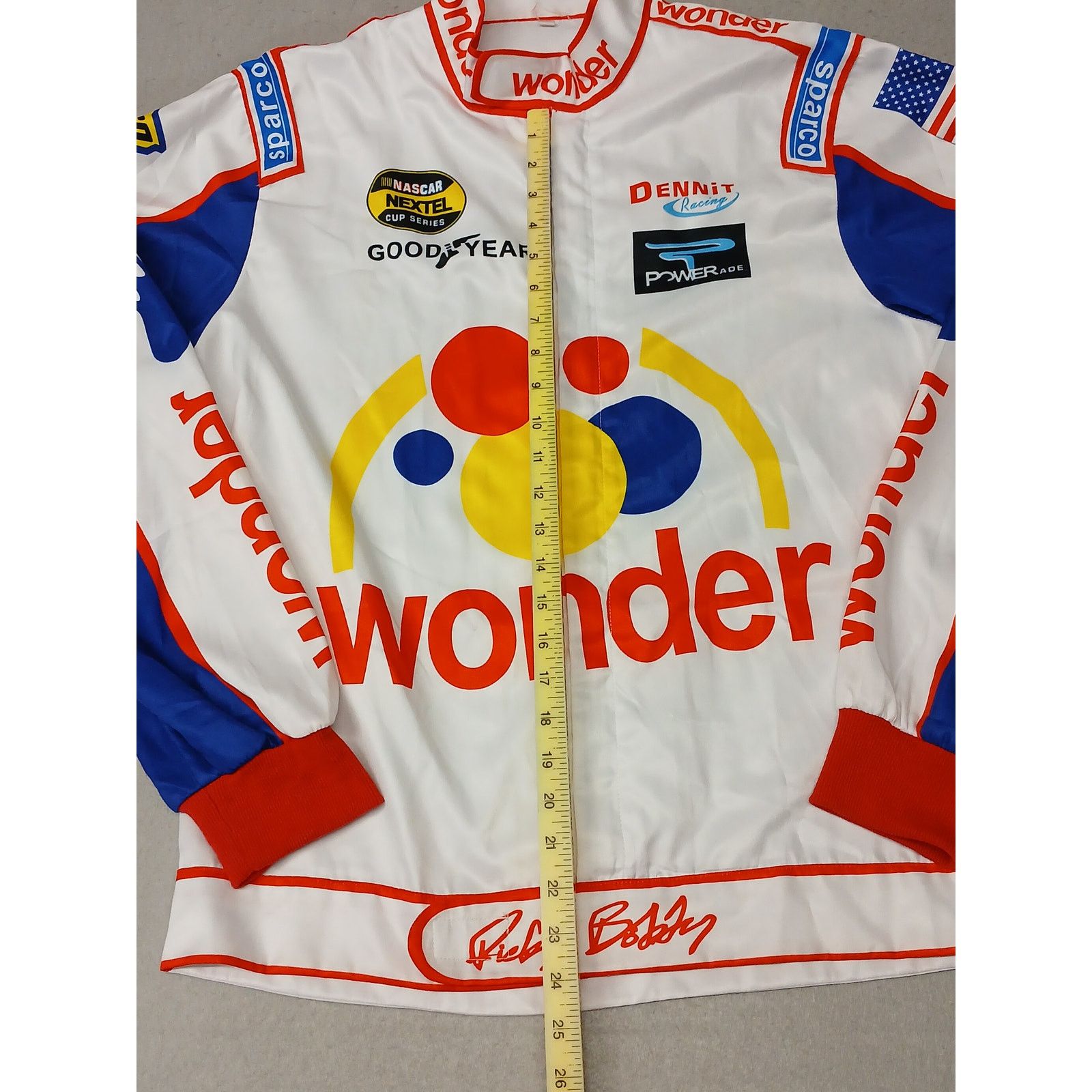 Other Legend Ricky Bobby (Large) Silk Nascar Style Racing Jacket Size US L / EU 52-54 / 3 - 2 Thumbnail