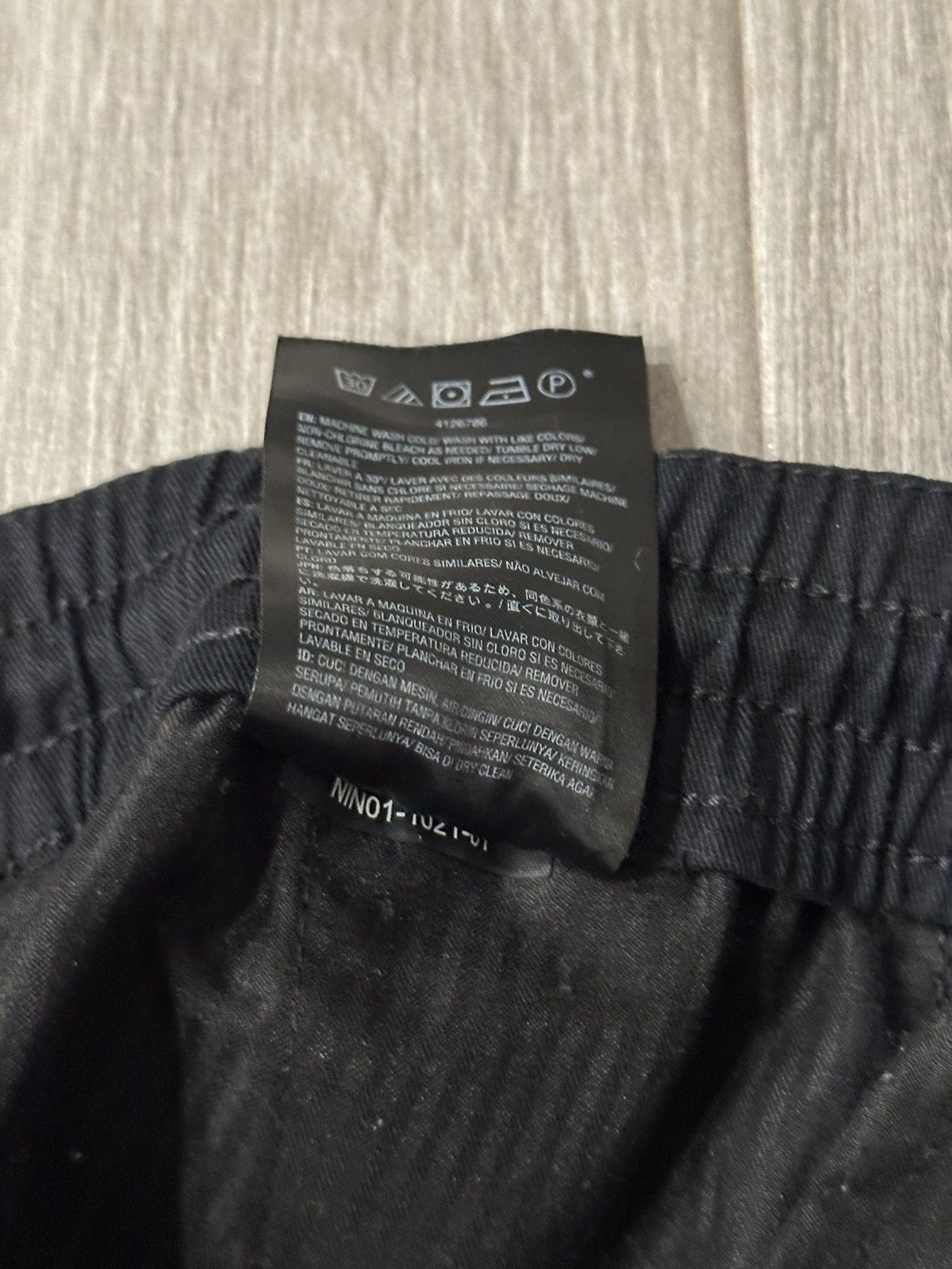 Volcom Volcom Frickin Elastic Waist 19" Chino Shorts Black Sz Large Size US 36 / EU 52 - 4 Thumbnail