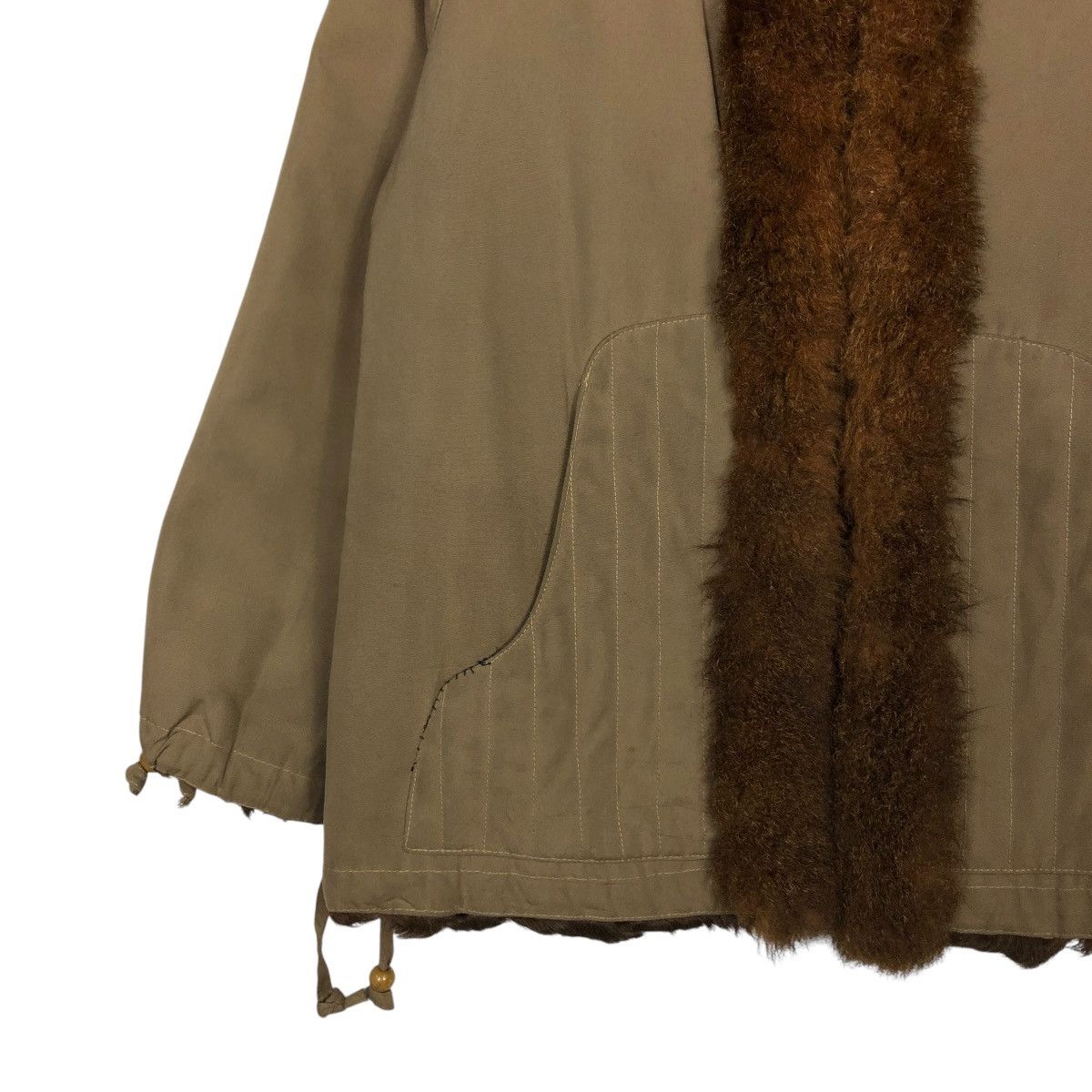 Japanese Brand VINTAGE CHORE JACKET MINK FUR BLANKET UNBRANDED ISSEY MIYAKE Size US M / EU 48-50 / 2 - 6 Thumbnail