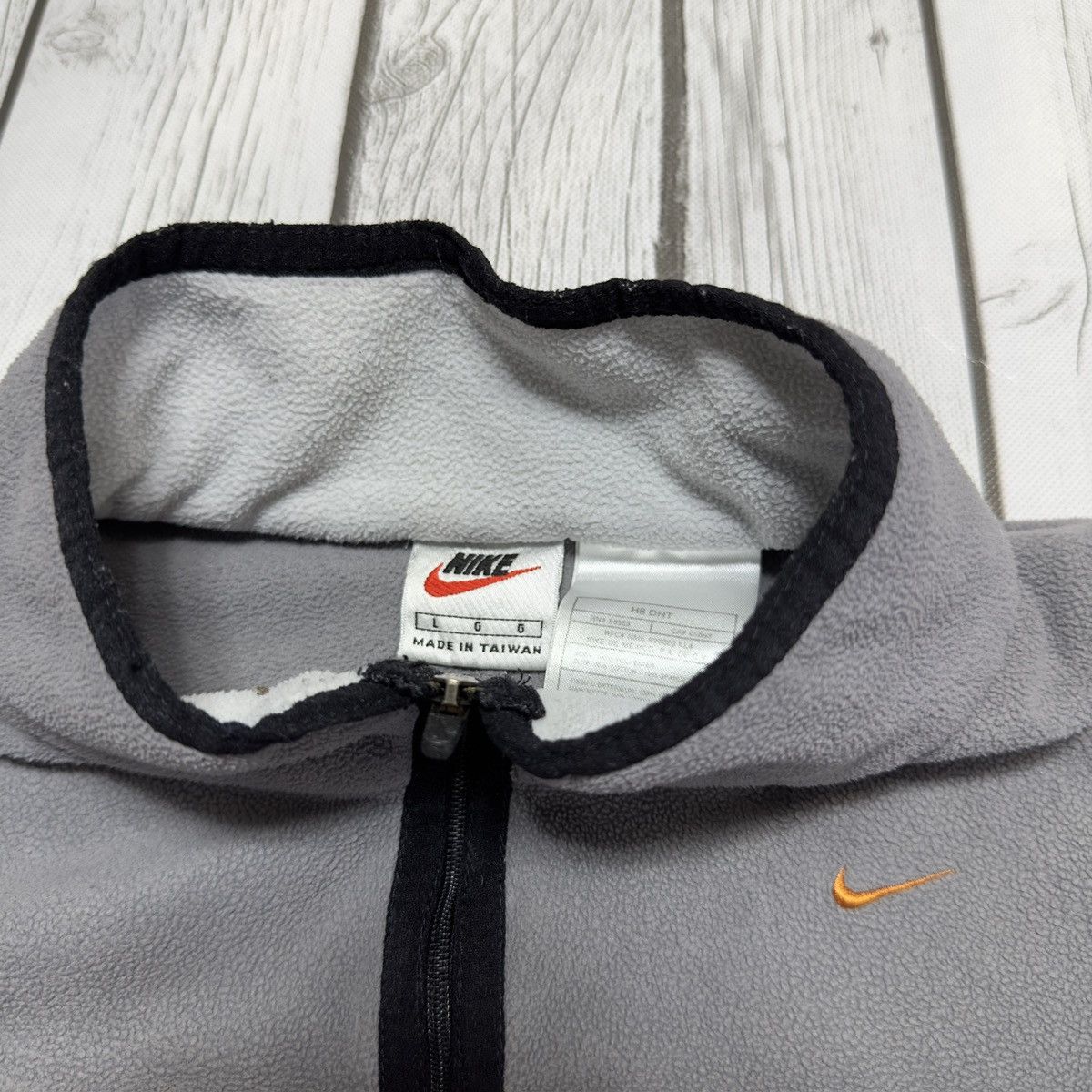 Nike × Vintage Vintage Nike fleece sweatshirt Size US L / EU 52-54 / 3 - 5 Thumbnail