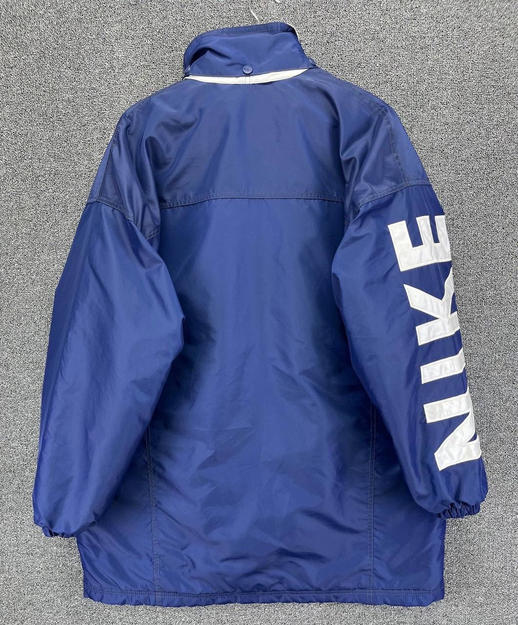 Nike × Vintage Vintage 90s Nike Spellout Jacket Size US L / EU 52-54 / 3 - 11 Thumbnail