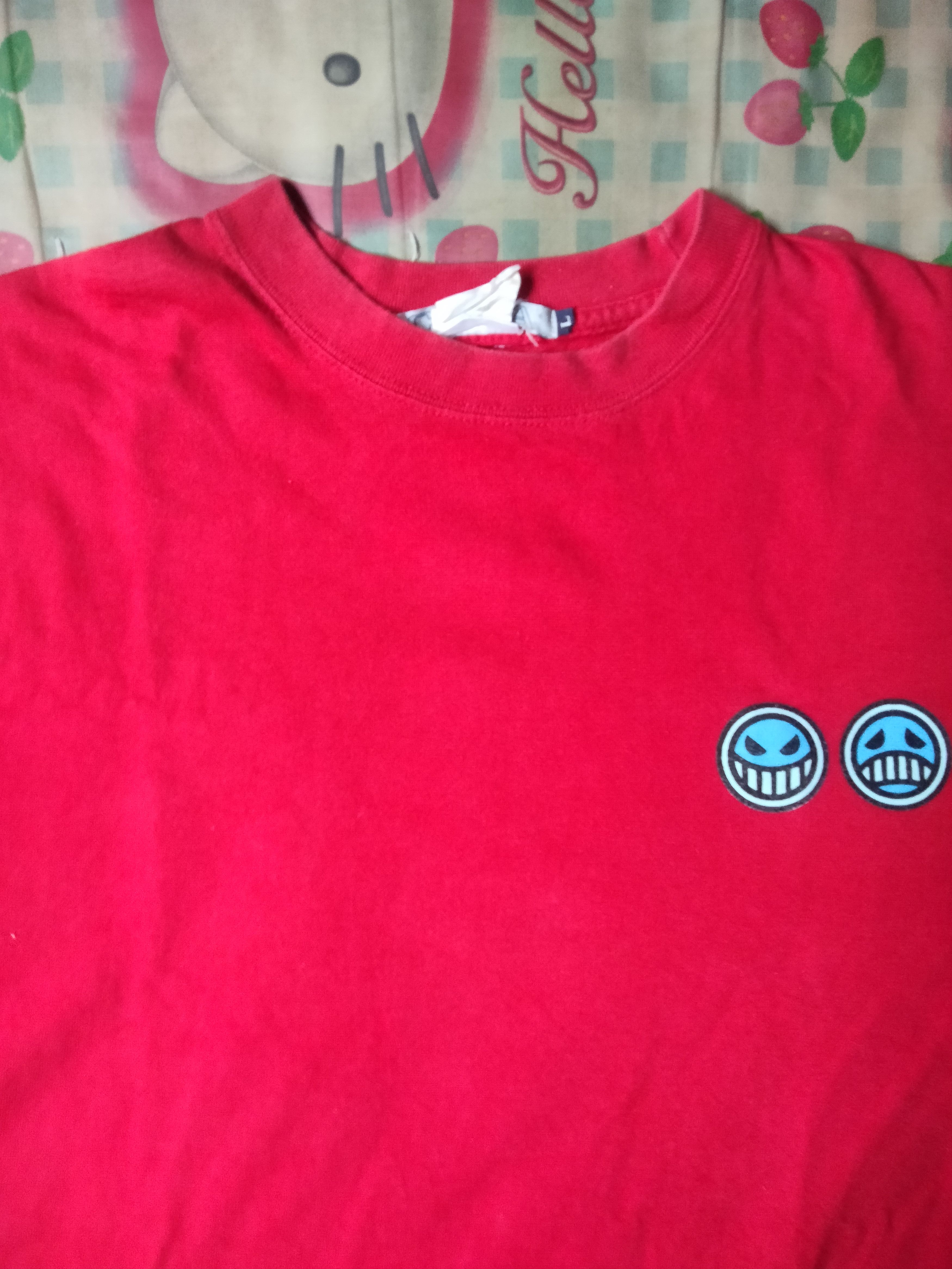 Anime × One Piece × Vintage T-shirt anime one piece hiken no Ace body rare Size US L / EU 52-54 / 3 - 6 Thumbnail
