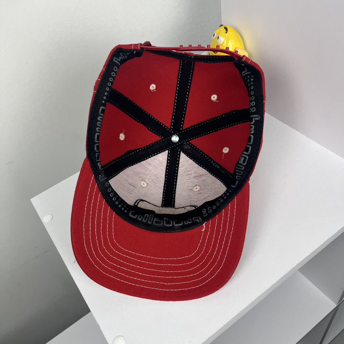 Billabong × Vintage 💋VINTAGE💋 Billabong 6 panel Red Surf Cap with holo logo Size ONE SIZE - 9 Thumbnail