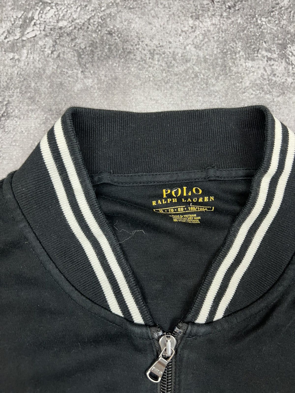 Polo Ralph Lauren Polo Ralph Lauren Black Zip Sweatshirt Size US XL / EU 56 / 4 - 3 Thumbnail