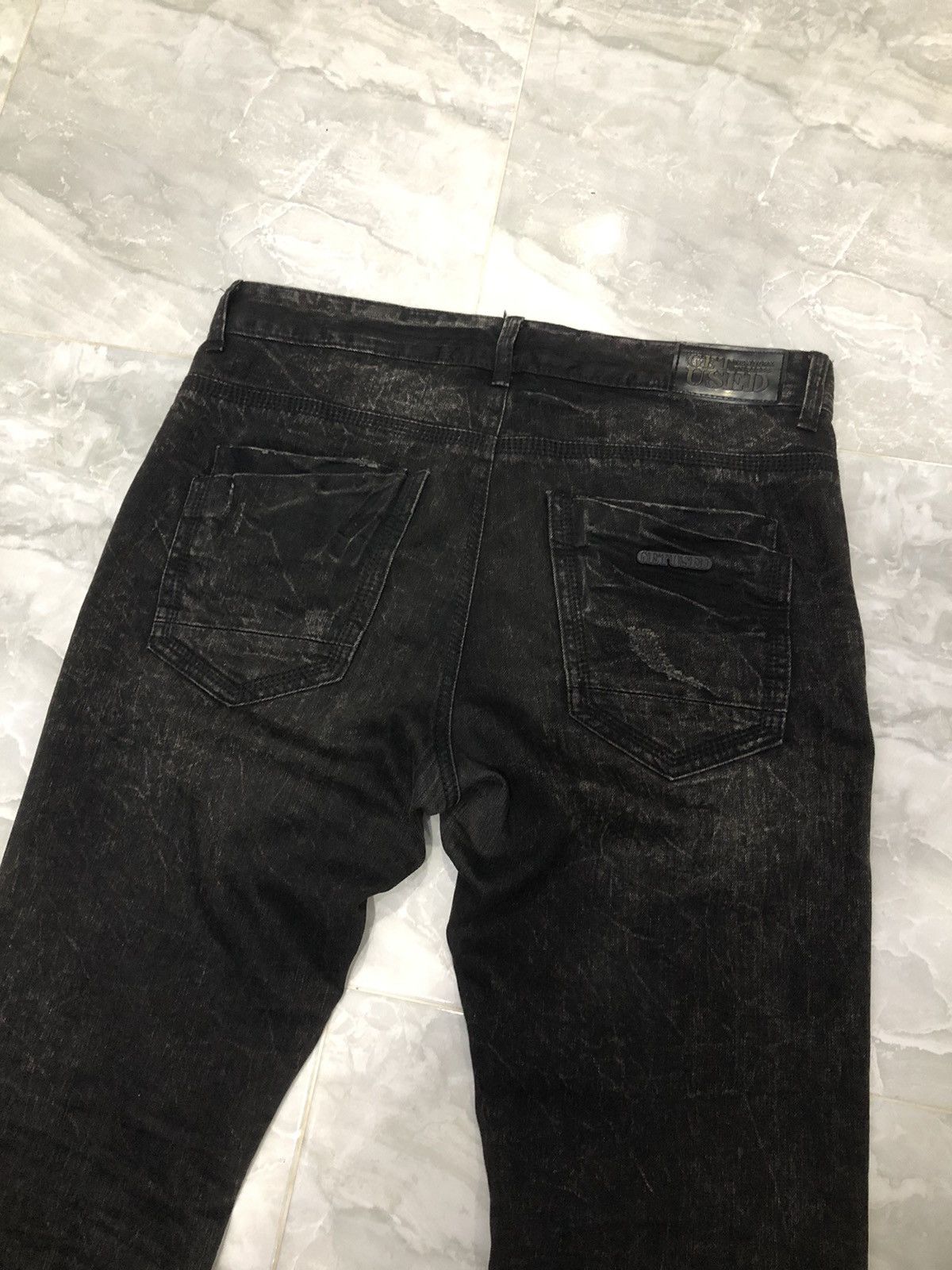 Hysteric Glamour GET USED Black Washed Jeans W34 L32.5 Size US 34 / EU 50 - 10 Thumbnail