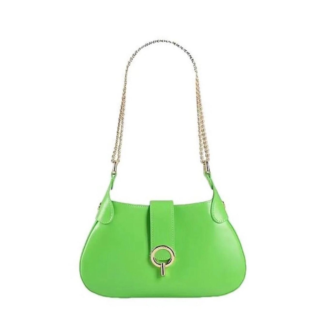 Sandro NEW NWT Sandro Janet Leather Bag Green Crossbody Chain Size ONE SIZE - 1 Thumbnail