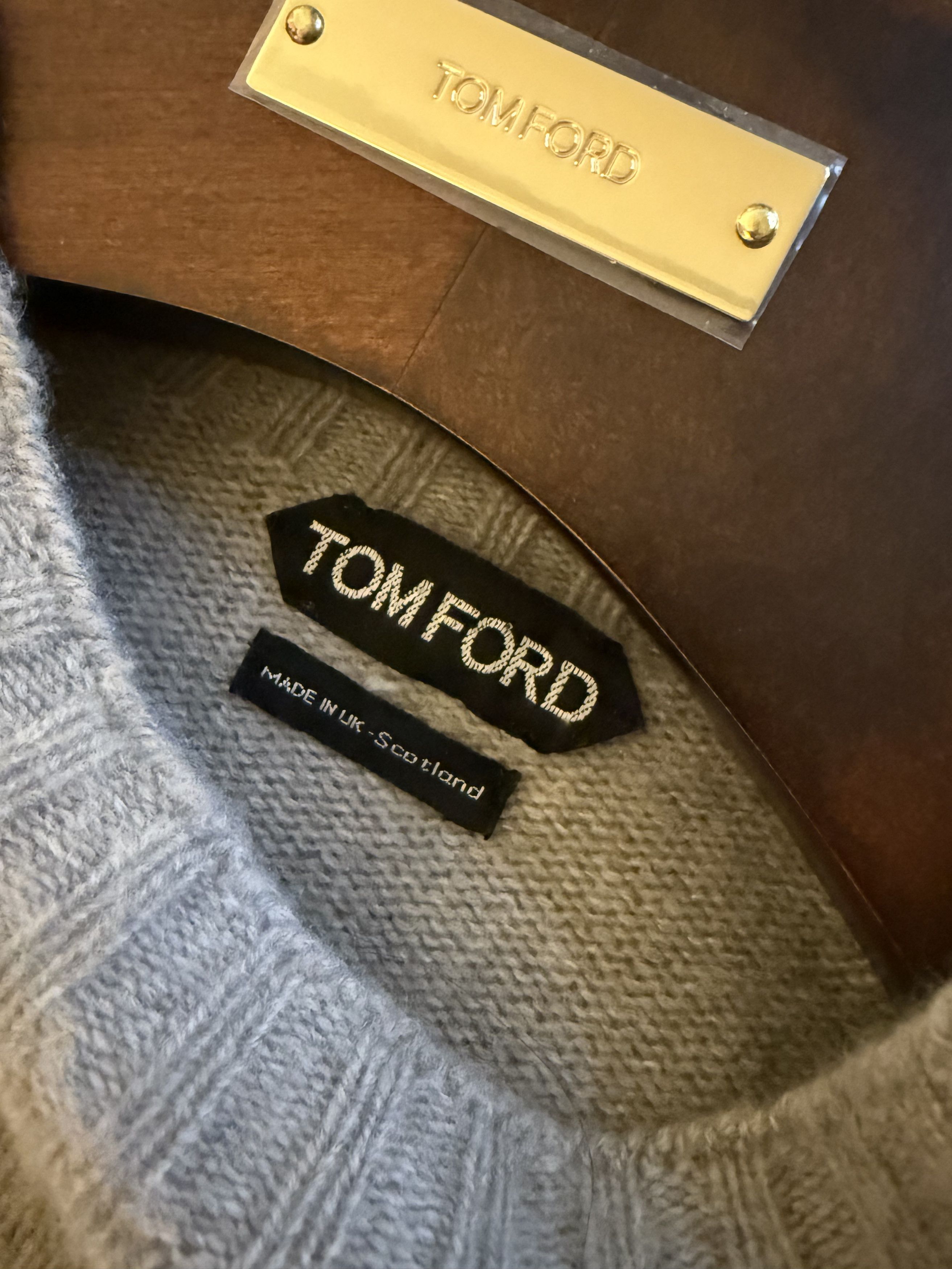 Tom Ford Best Dressed $2,000 w/tax TOM FORD 100% Cashmere Crewneck Size US M / EU 48-50 / 2 - 3 Thumbnail
