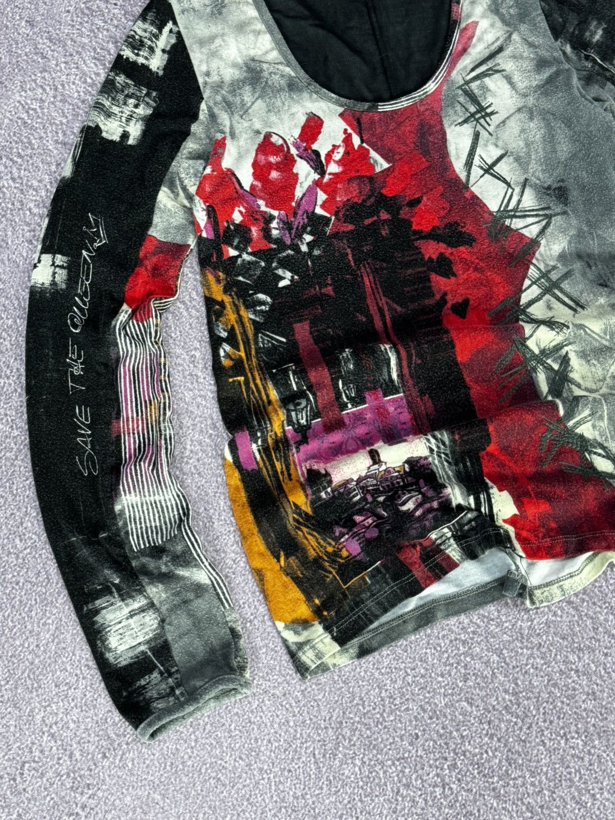 Hysteric Glamour Y2K Save The Queen 00’s Aesthetic Glamour Long Sleeve Top Size M / US 6-8 / IT 42-44 - 12 Thumbnail