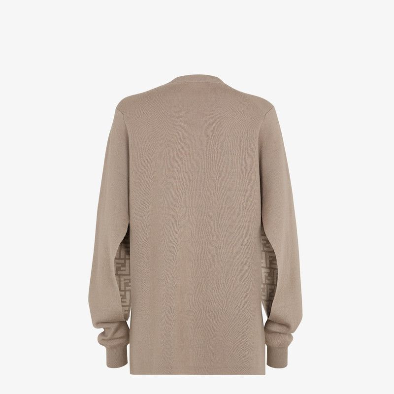 Fendi o1B3y1r0426 Jumper in Brown Size L / US 10 / IT 46 - 2 Thumbnail