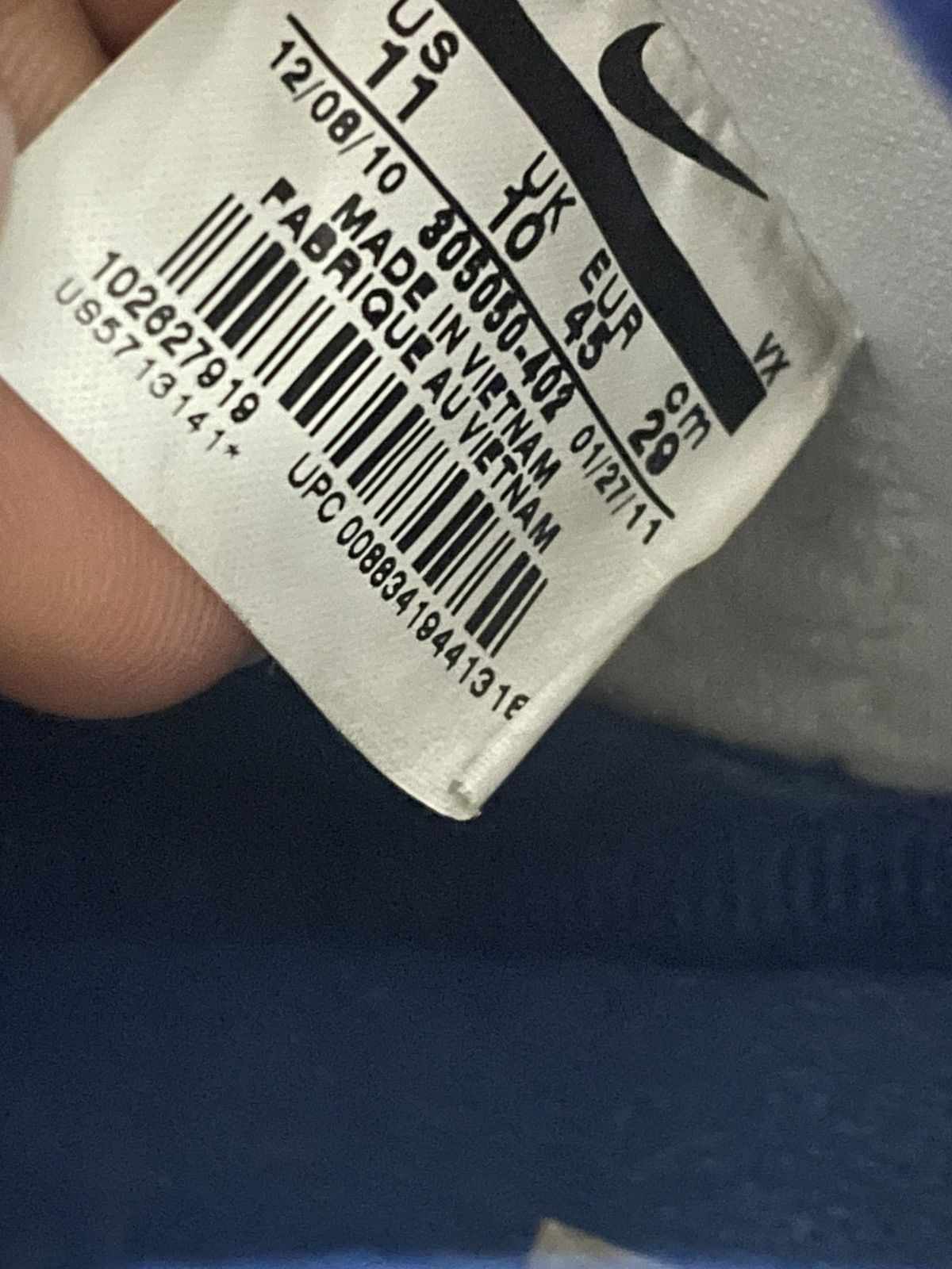 Nike SB Nike Dunk High Pro SB Blue/Blue Size US 11 / EU 44 - 7 Thumbnail