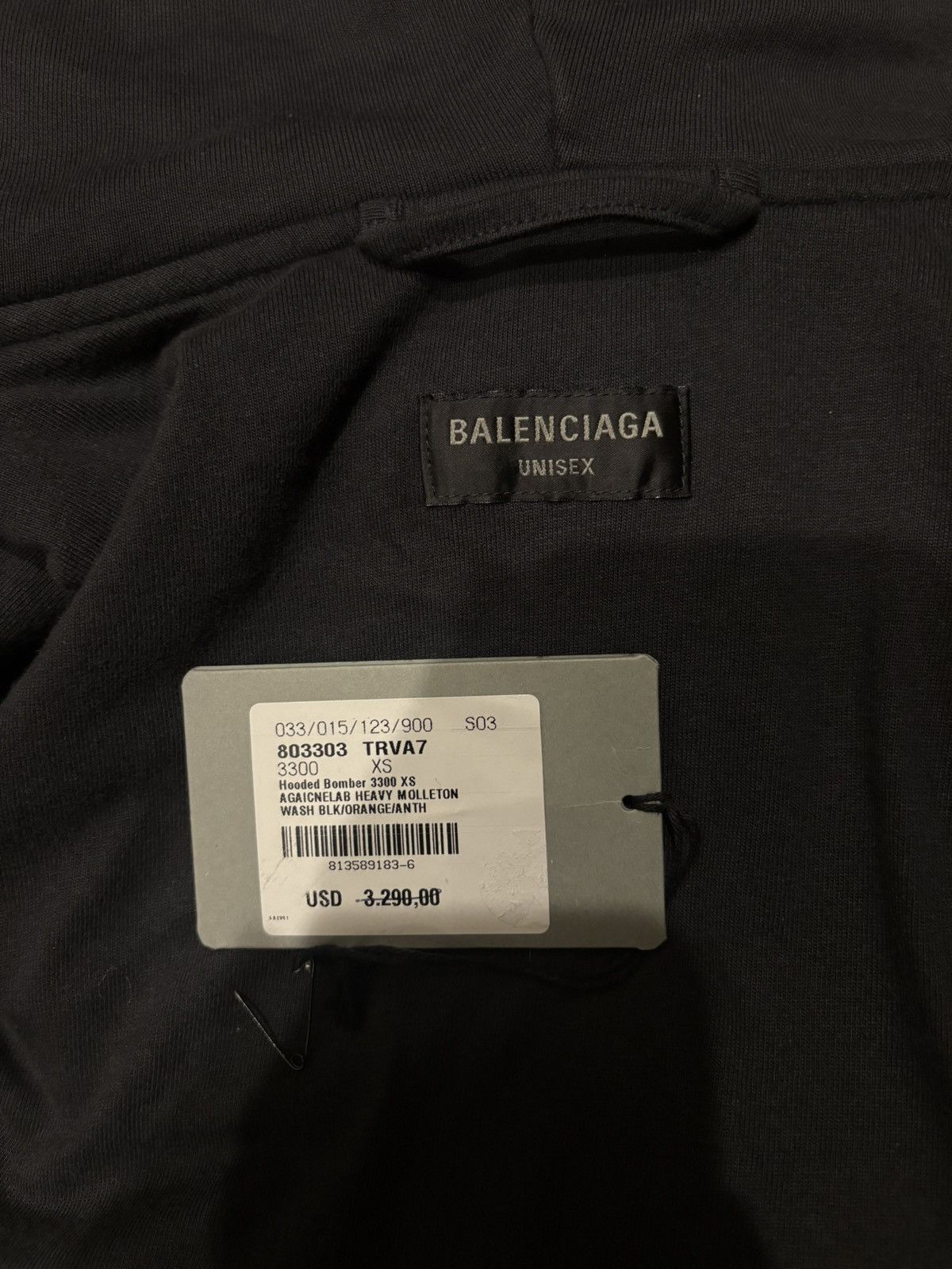 Balenciaga Balenciaga Hooded Bomber XS Size US XS / EU 42 / 0 - 5 Thumbnail