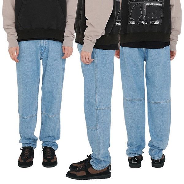 Cav Empt CAV EMPT SPLIT DESIGN WASHED DENIM PANTS Size US 30 / EU 46 - 1 Thumbnail
