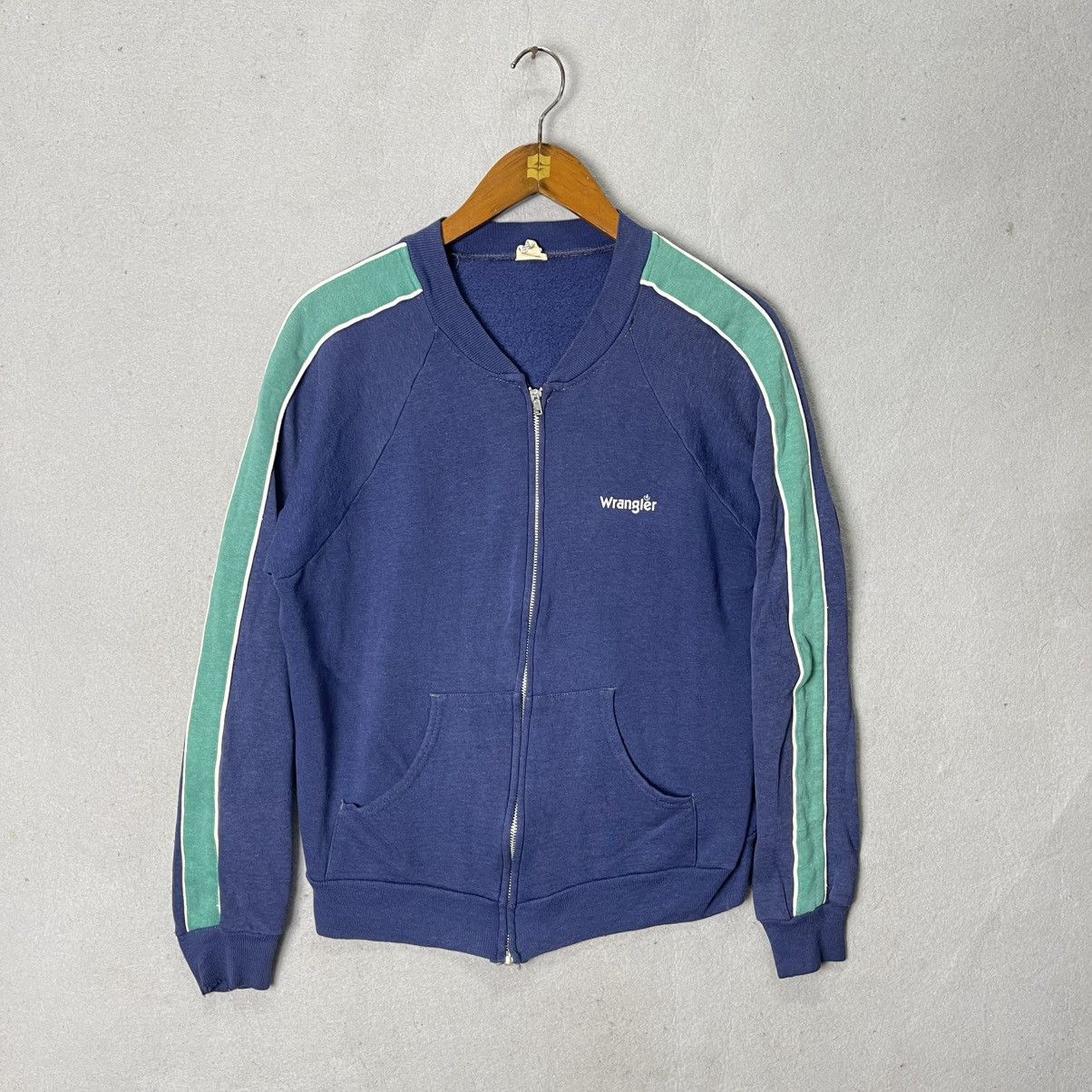 Wrangler Vintage Wrangler Zip-Up Sweat Jacket (Made in USA) Size US L / EU 52-54 / 3 - 1 Thumbnail