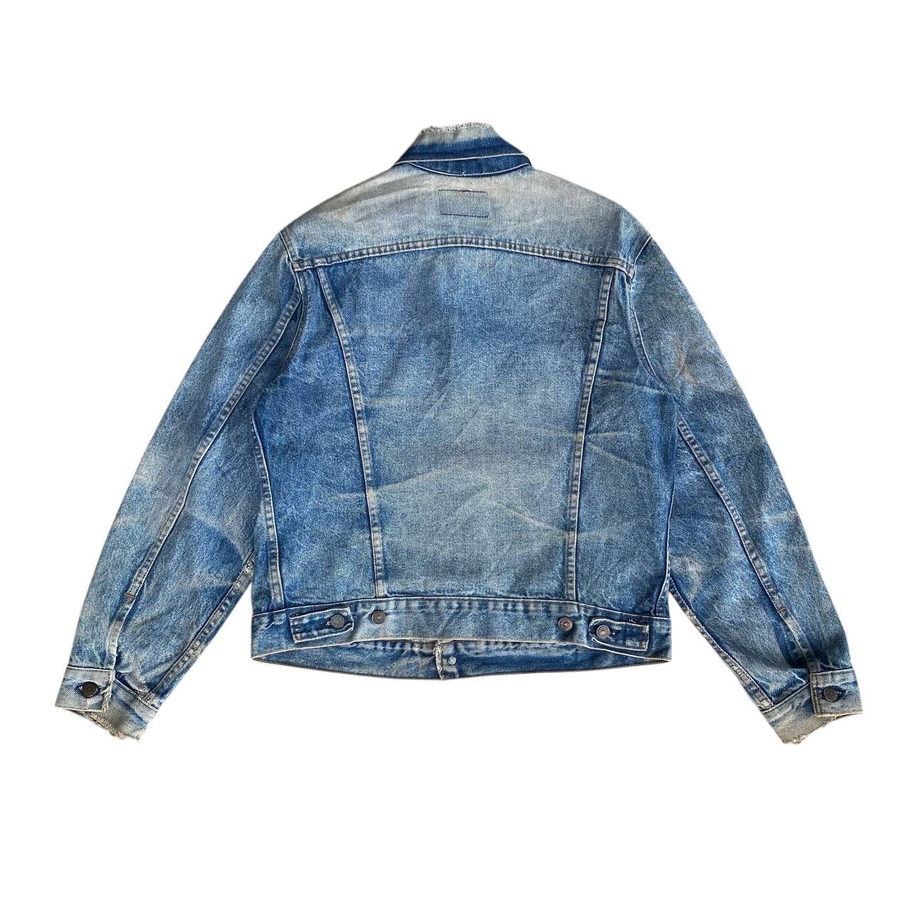 Levi's CRAZY PIECES LEVIS VINTAGE HONEYCOMBS FADED DISTRESSED DENIM Size US M / EU 48-50 / 2 - 8 Thumbnail