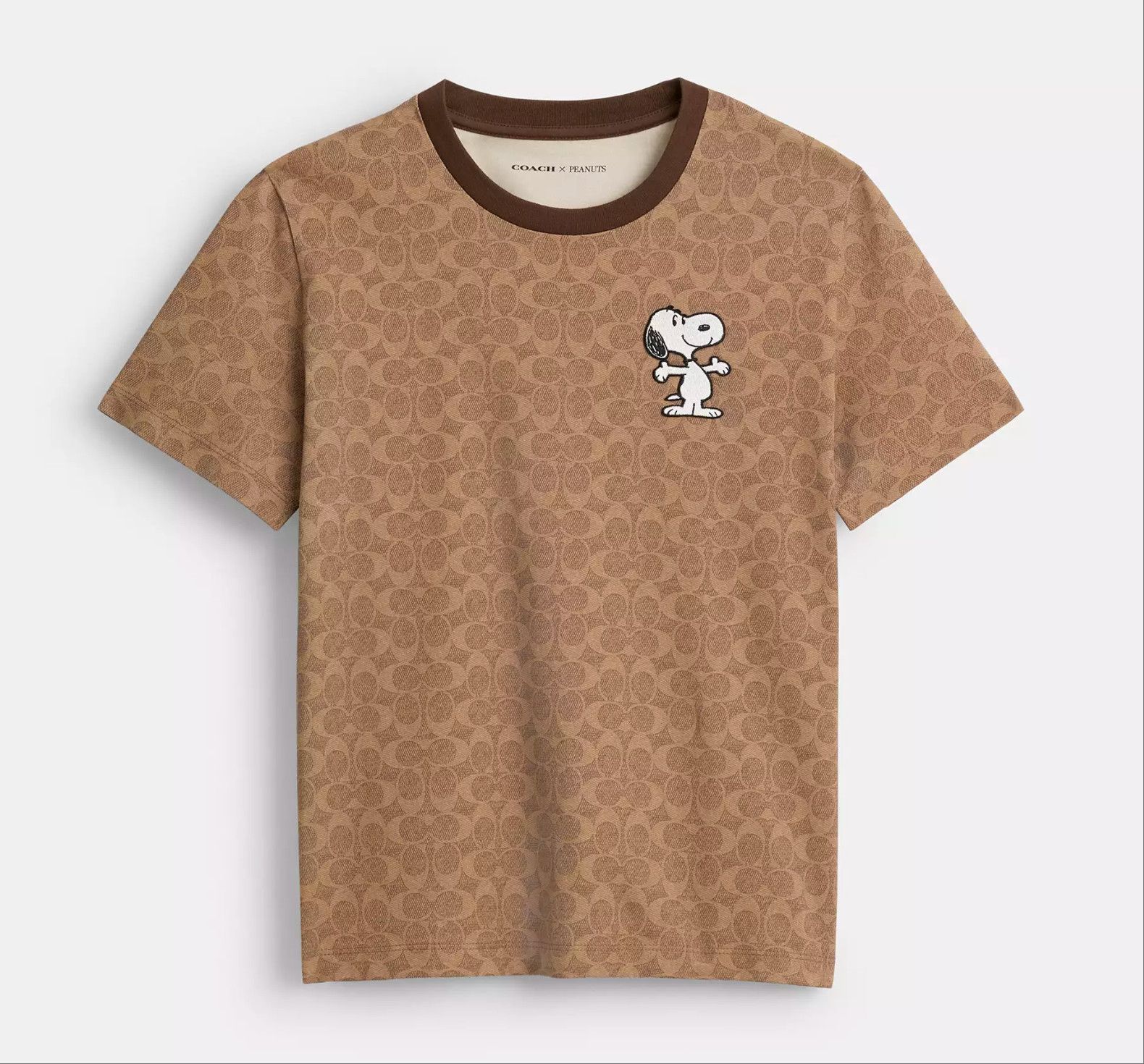 Coach Peanuts Snoopy Signature Classic T-Shirt In Organic Cotton Size M / US 6-8 / IT 42-44 - 1 Thumbnail