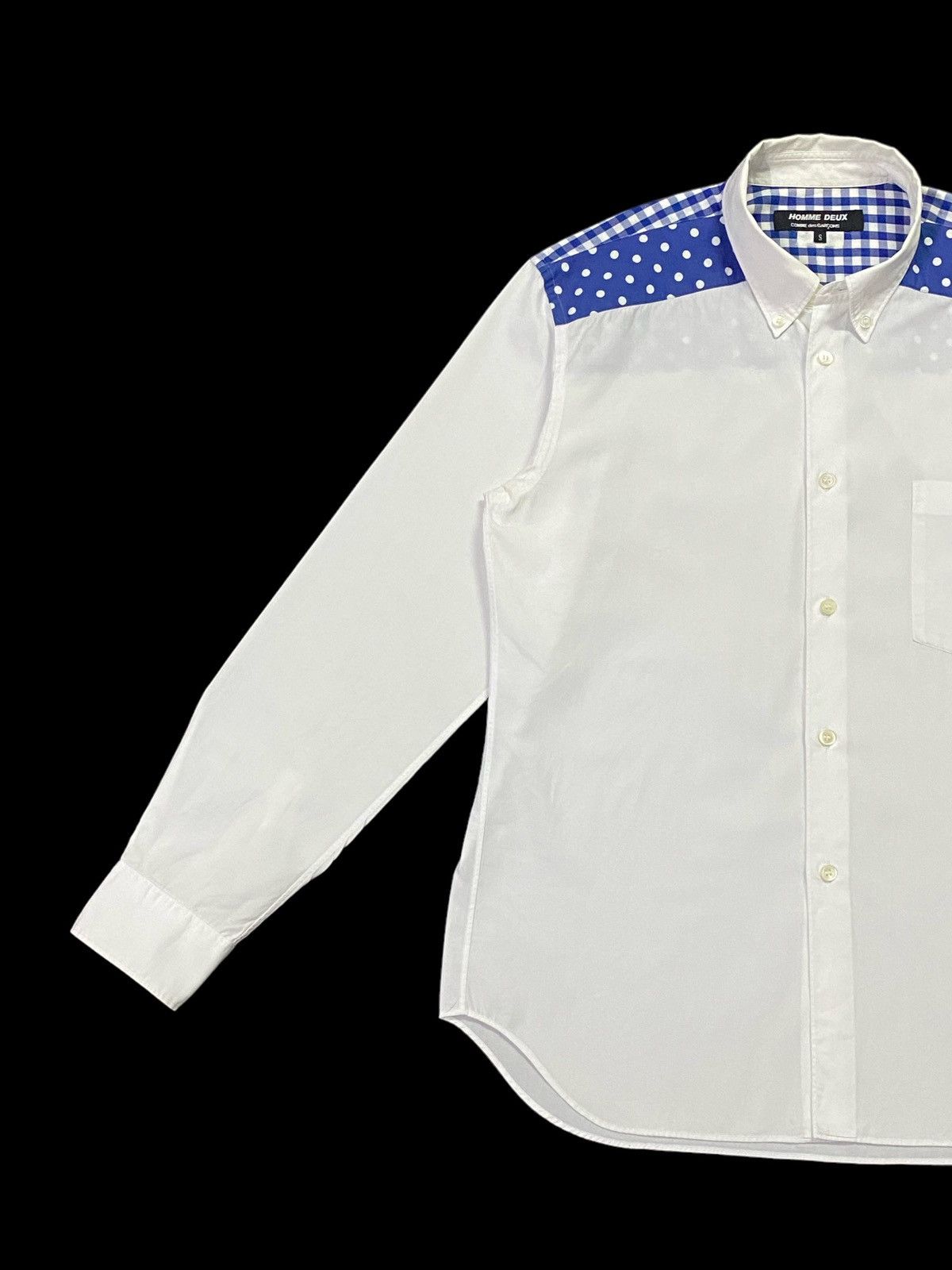 Comme des Garcons AD2013 Comme Des Garçons Homme Deux Shirt Button Ups Size US S / EU 44-46 / 1 - 16 Thumbnail