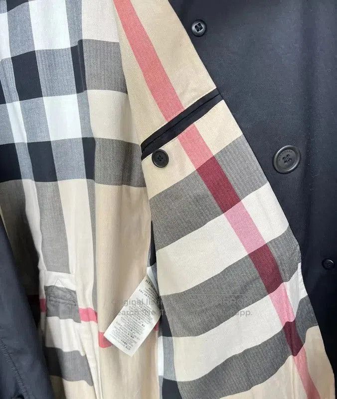 Burberry Burberry Black Cotton Men's Coat. Size US M / EU 48-50 / 2 - 7 Thumbnail