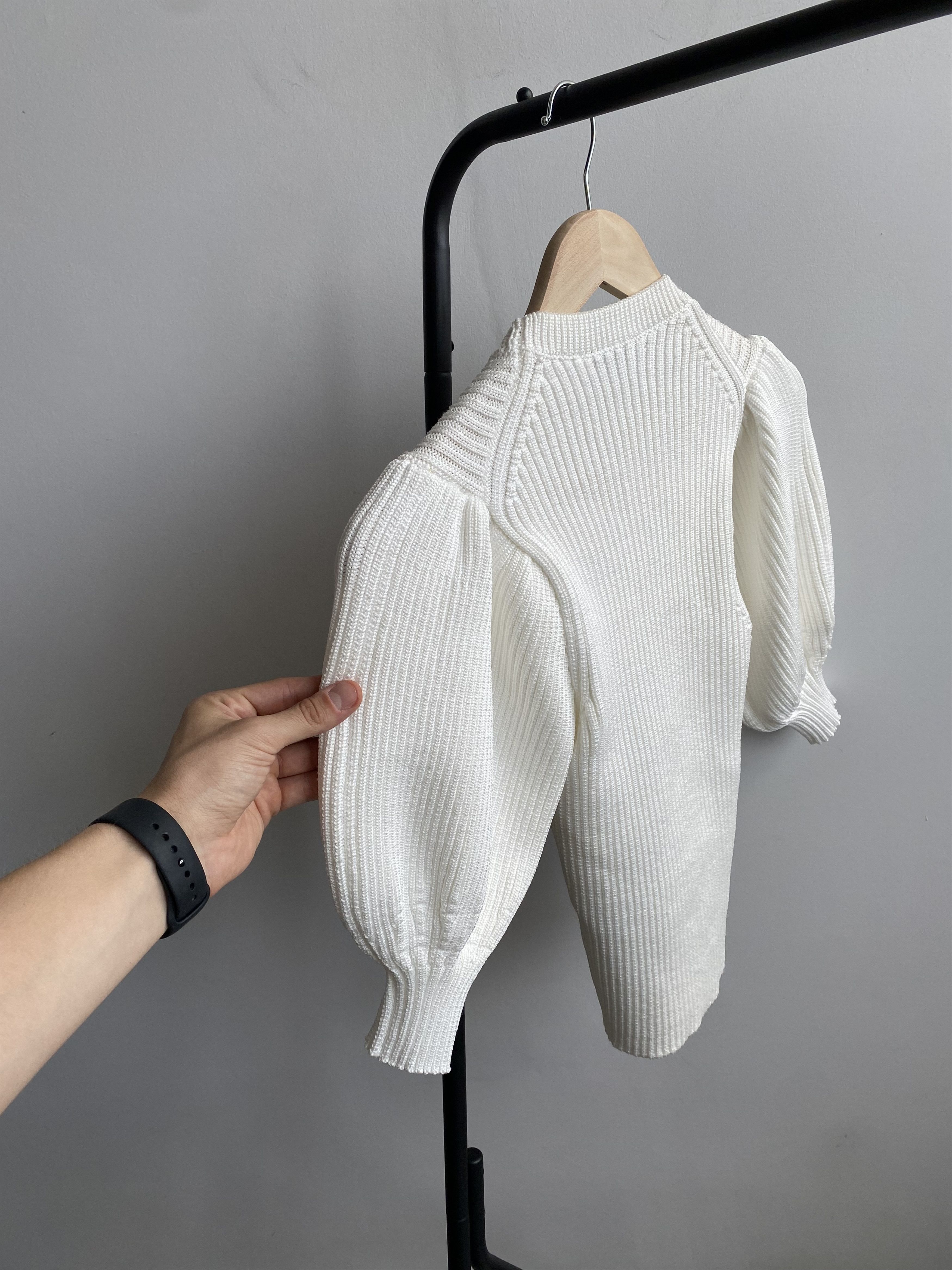 Other Cecilie Bahnsen Maddy Puff-Sleeve Knit Top Size S / US 4 / IT 40 - 6 Thumbnail
