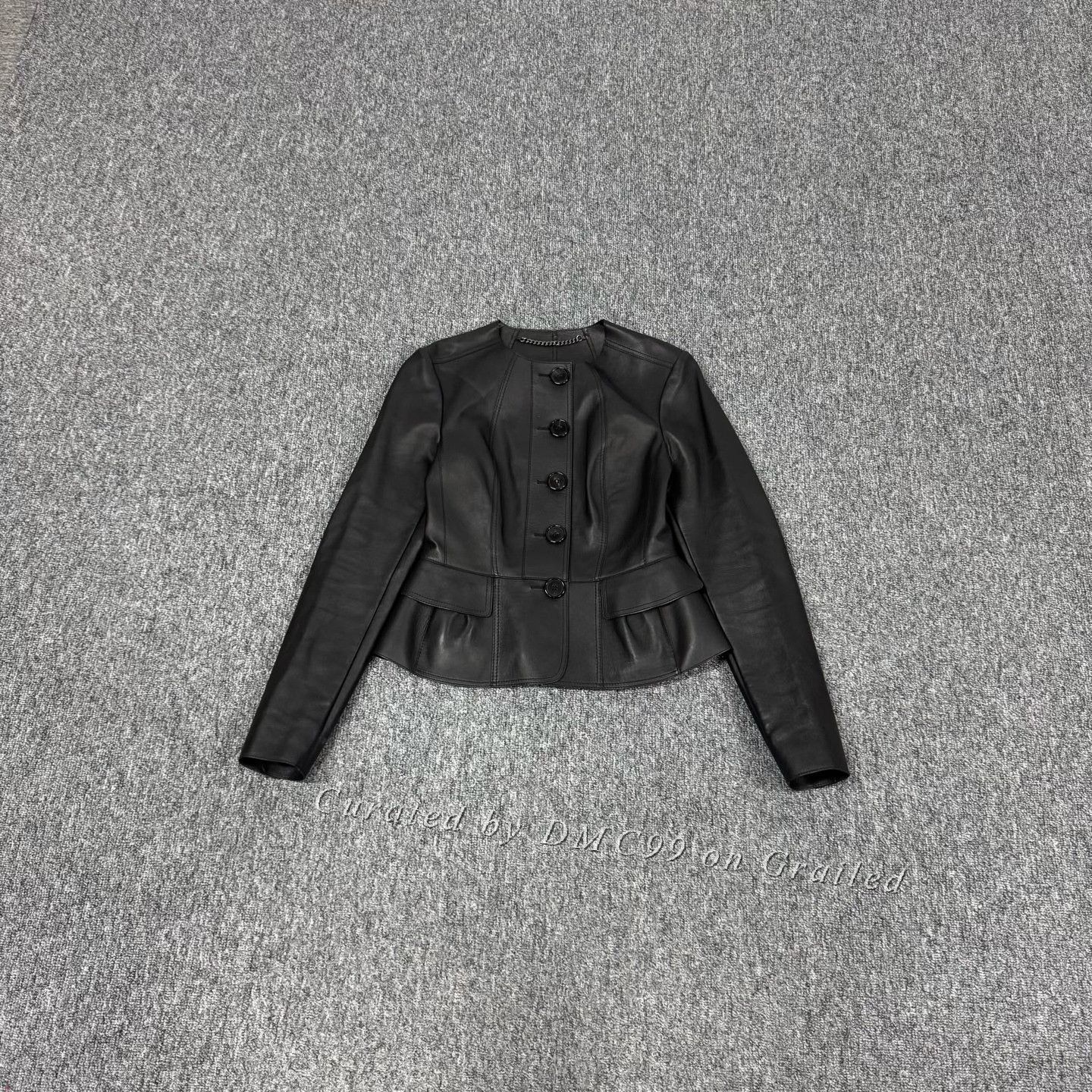Burberry Burberry Lambskin Short Leather Jacket Size XL / US 12-14 / IT 48-50 - 1 Thumbnail