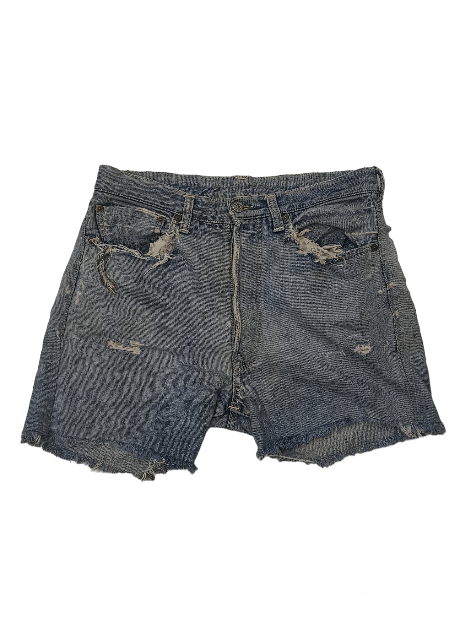 Levi's 50s Vtg Levis 501XX Stamped '... ' Button Hidden Rivets Size US 33 - 1 Thumbnail