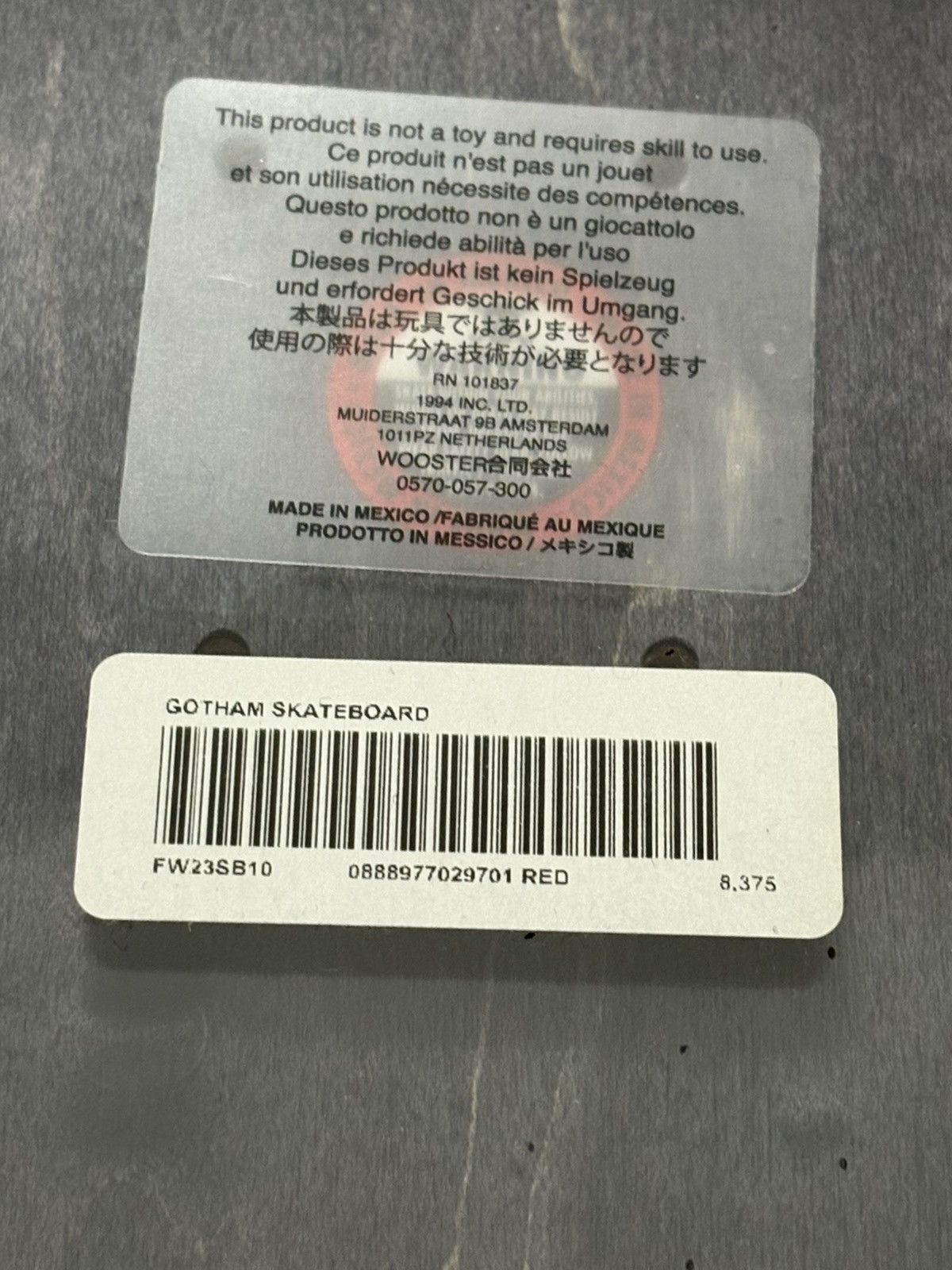 Supreme Supreme Gotham Skateboard Deck Size ONE SIZE - 5 Thumbnail