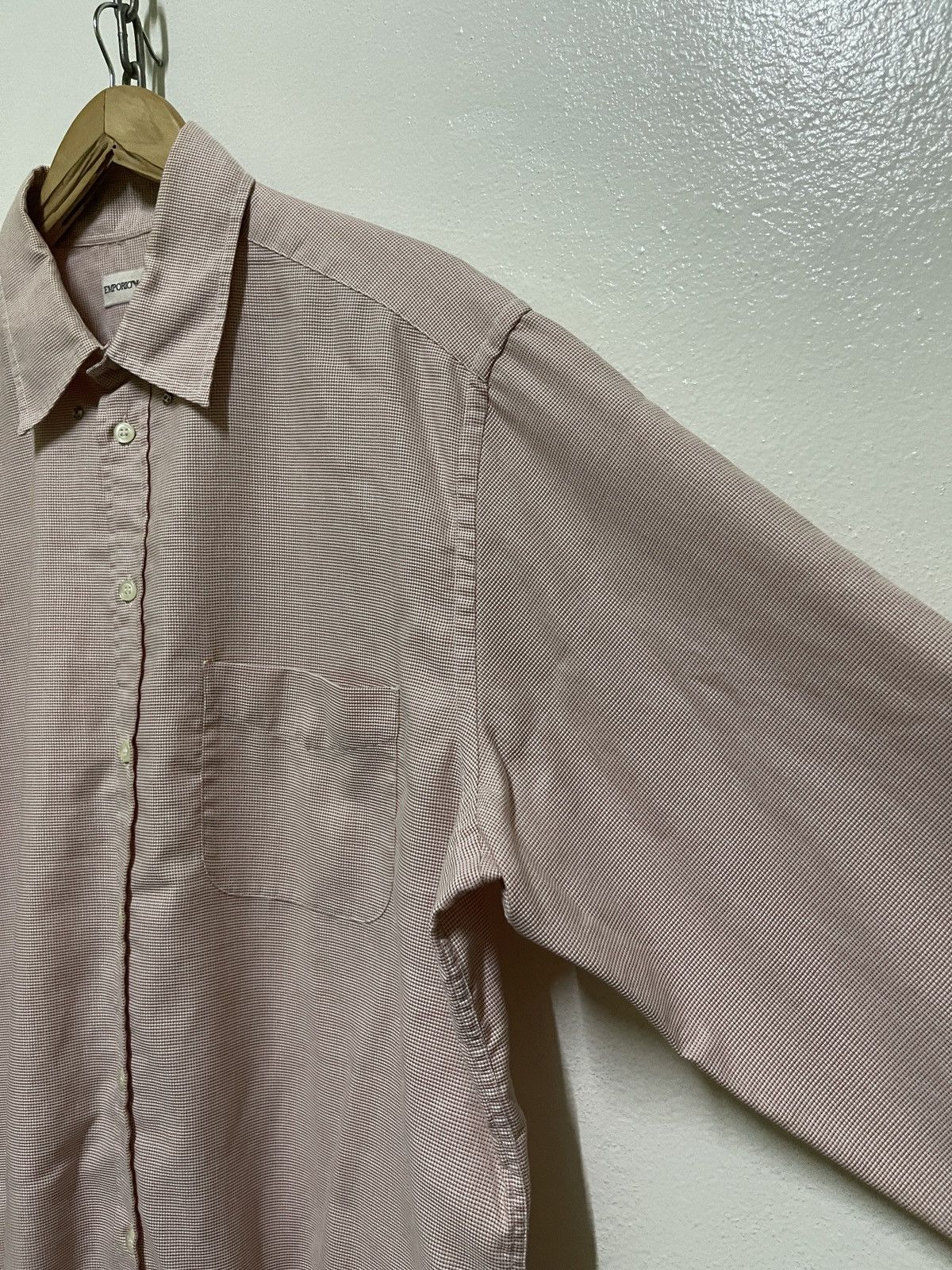 Emporio Armani Emporio Armani Shirt Long Sleeve Size US XL / EU 56 / 4 - 4 Thumbnail