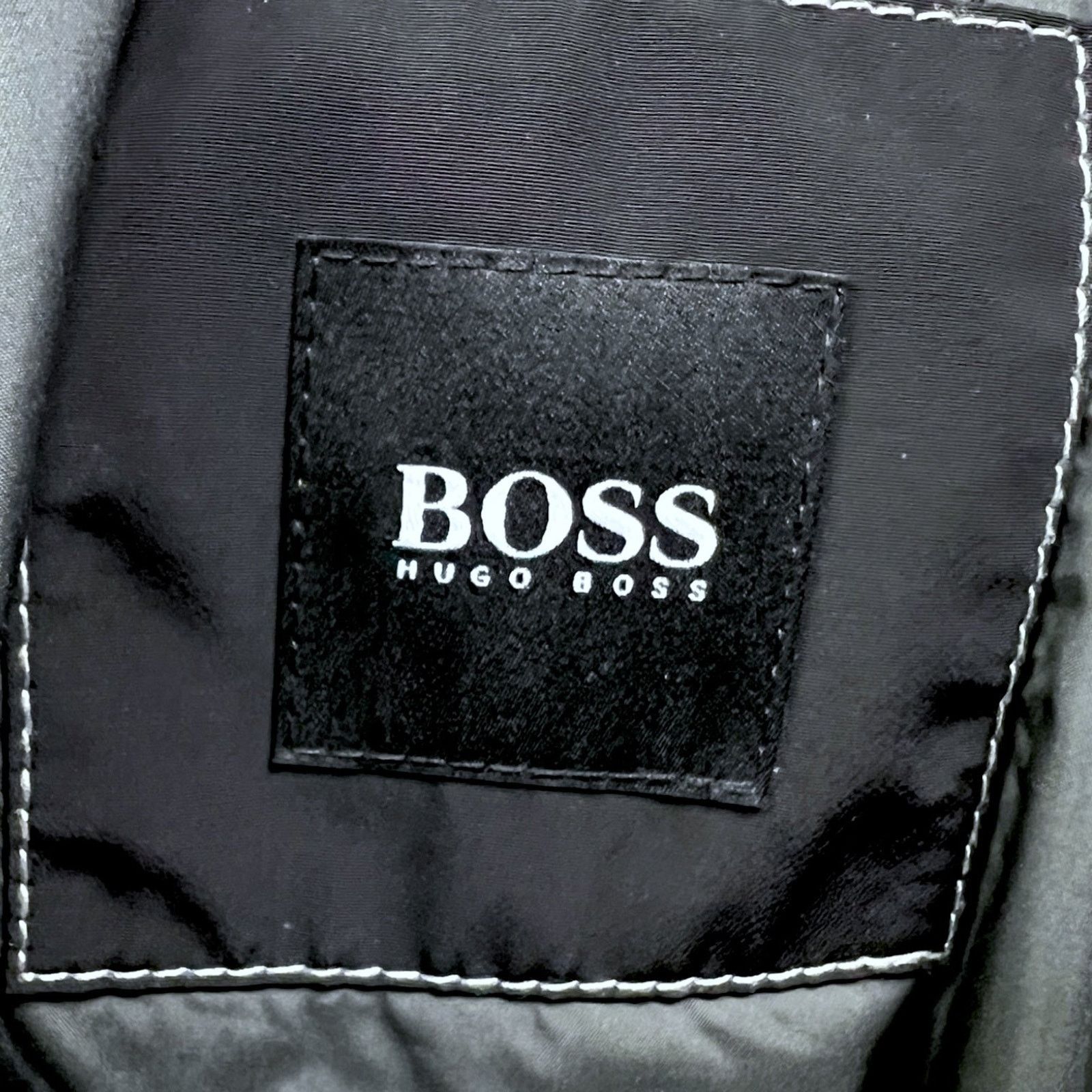 Hugo Boss Men's Boss by Hugo Boss Black Nylon Jacket Large $349 Retail Size US L / EU 52-54 / 3 - 12 Thumbnail