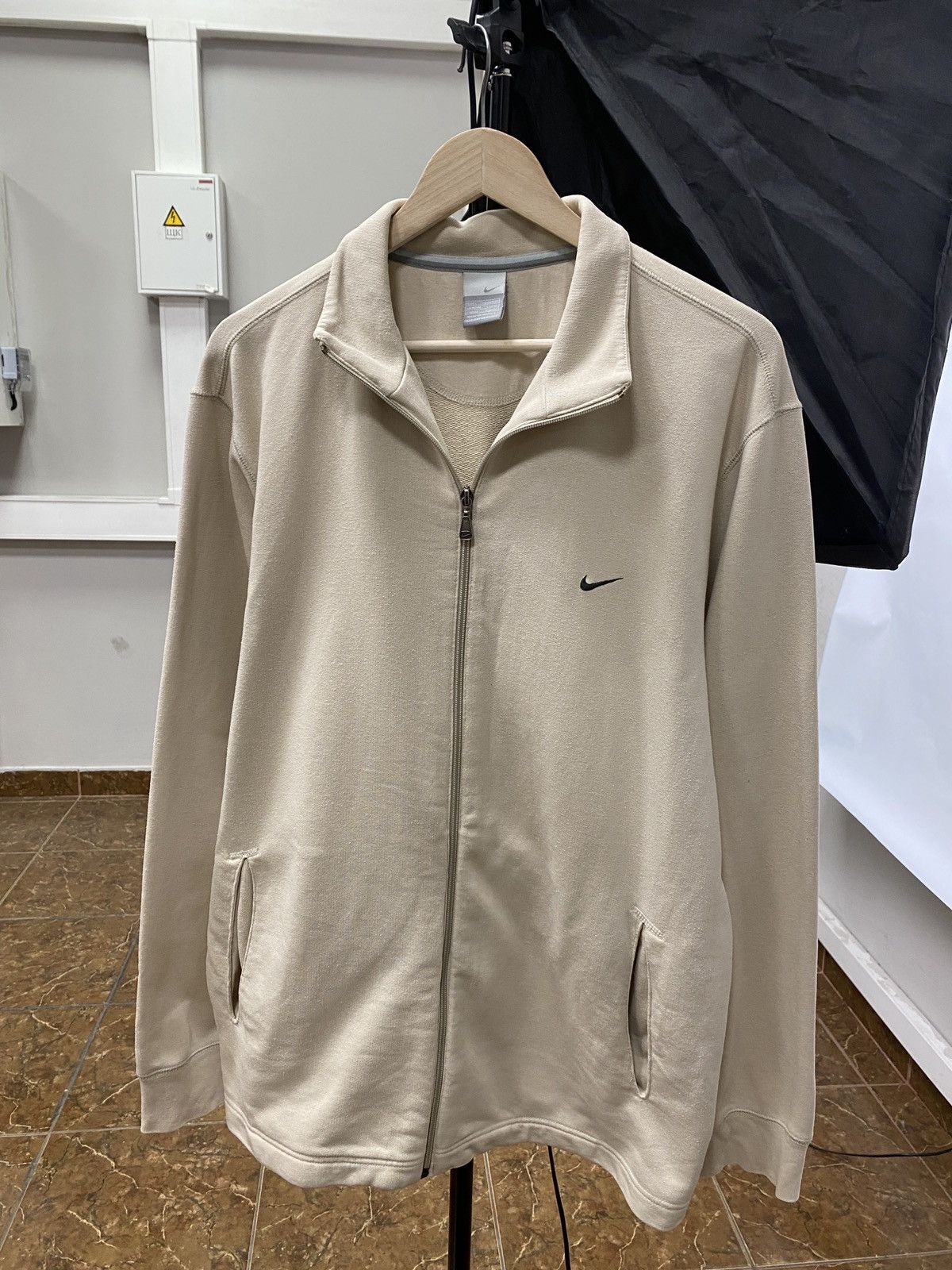 Nike 🇺🇸 Vintage 90s Nike Athletic Zip Hoodie Rare Retro Y2K Hype Size US L / EU 52-54 / 3 - 1 Thumbnail