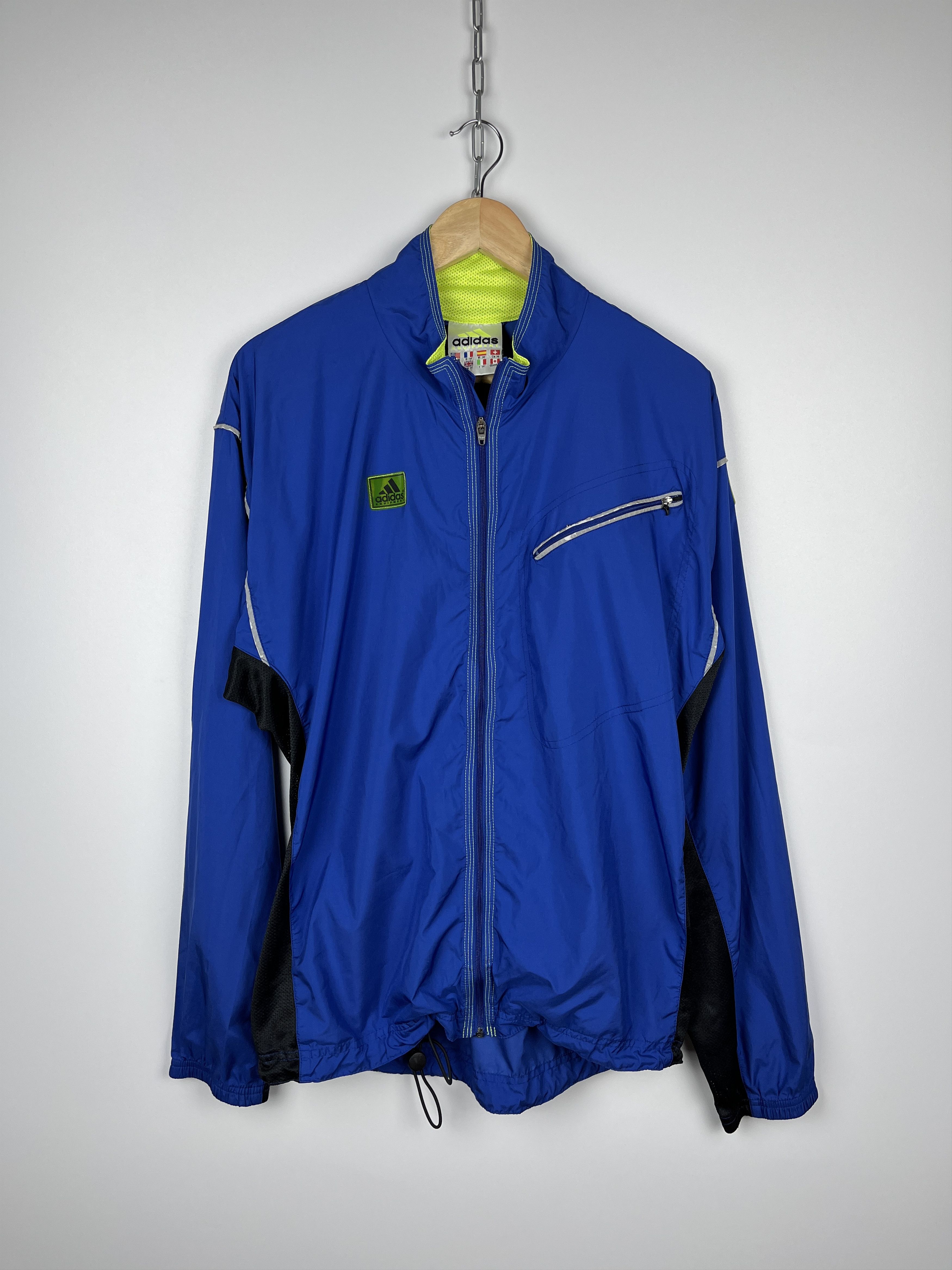 Adidas 90's Adidas Equipment Vintage Big Logo Back Light Jacket Size US M / EU 48-50 / 2 - 2 Thumbnail