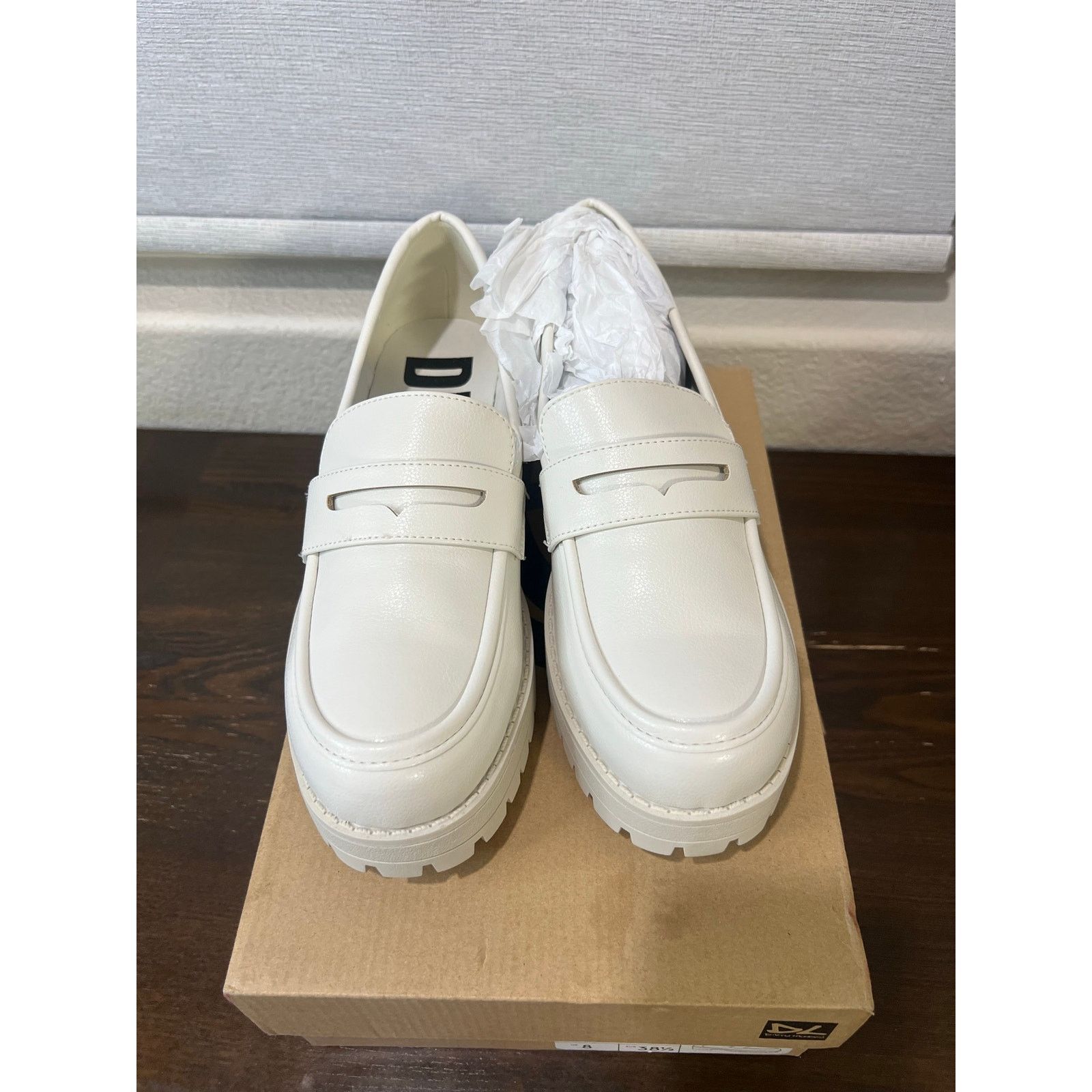 Other Chunky Cream Platform Loafers NWT 8 Size US 8 / IT 38 - 6 Thumbnail