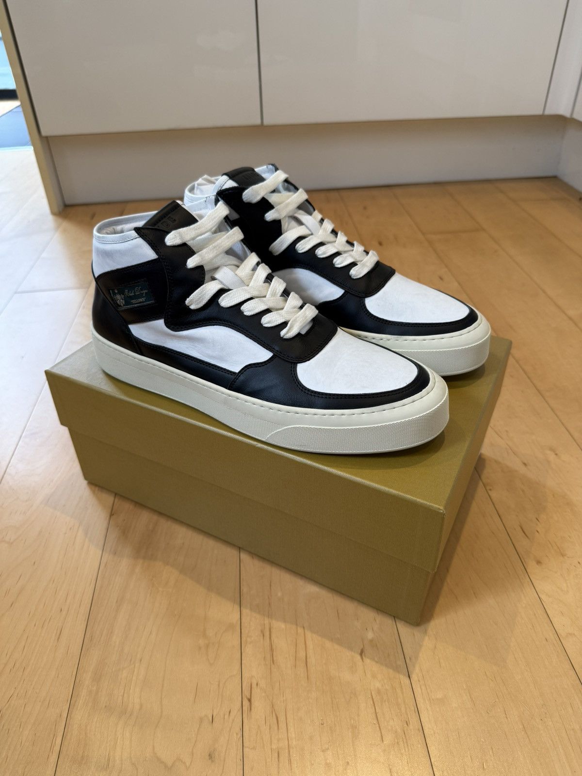 Rhude RHUDE Cabriolets Black & White UK9 Size US 10 / EU 43 - 1 Thumbnail