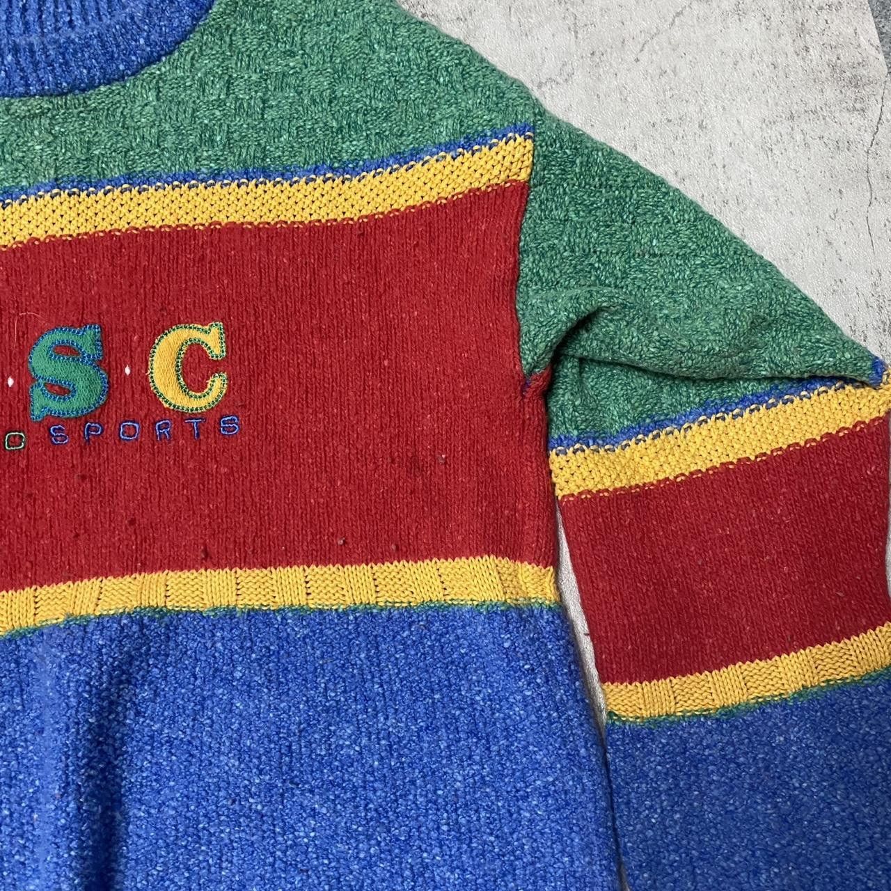 Other Vintage 90s PacSun multi-coloured knit sweater Size US M / EU 48-50 / 2 - 2 Thumbnail