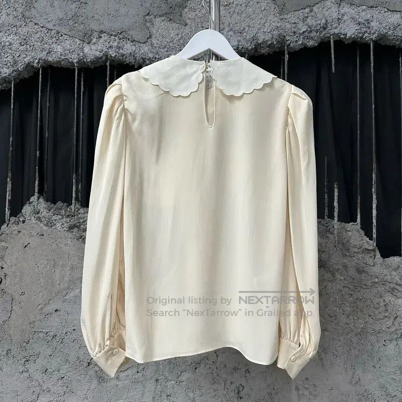 Miu Miu Miu Miu Beige Long Sleeve Short Top . Size XXS / US 00 / IT 34 - 2 Thumbnail