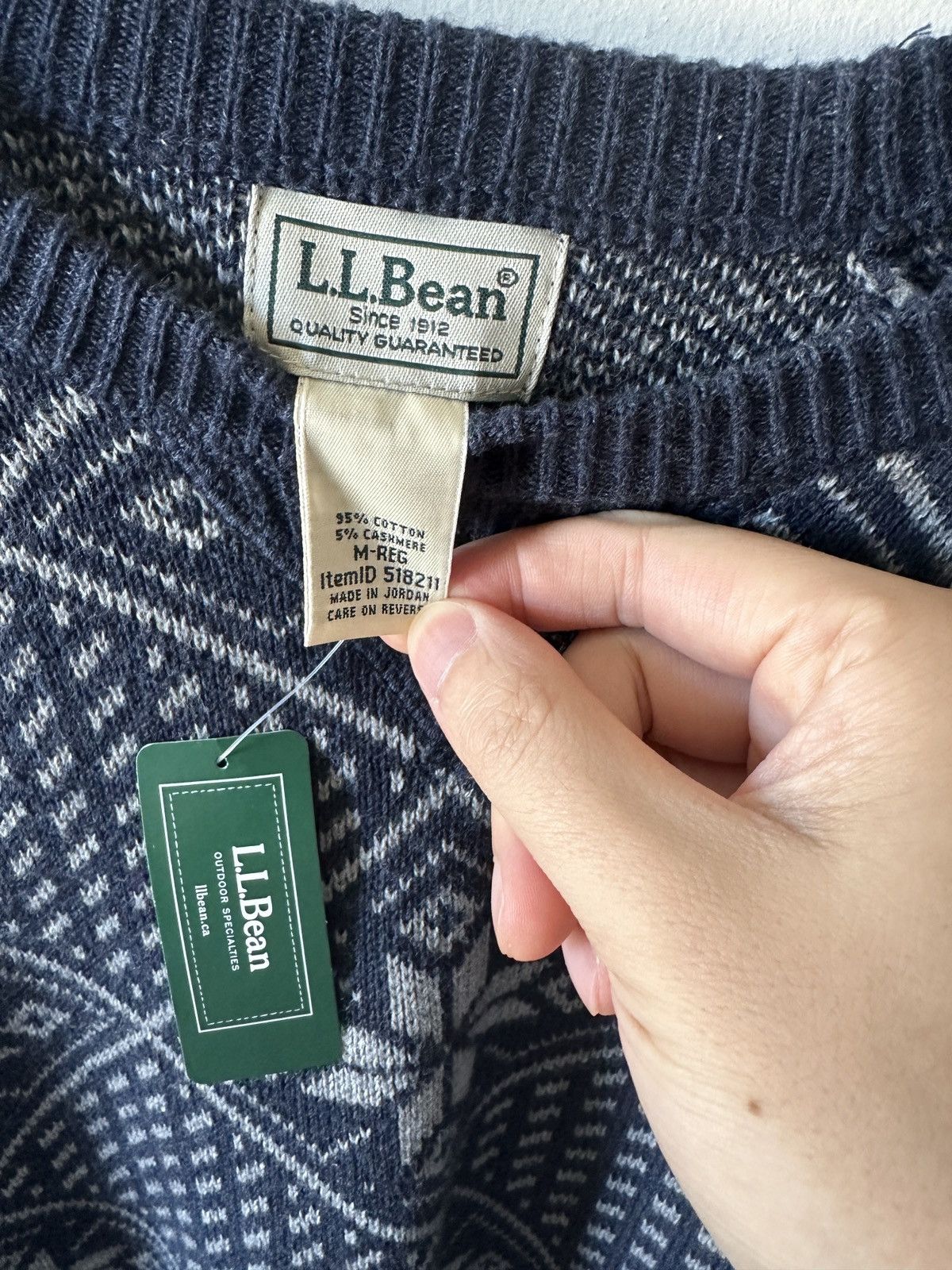 L.L. Bean LL Bean mens wicked soft sweater Size US M / EU 48-50 / 2 - 2 Thumbnail