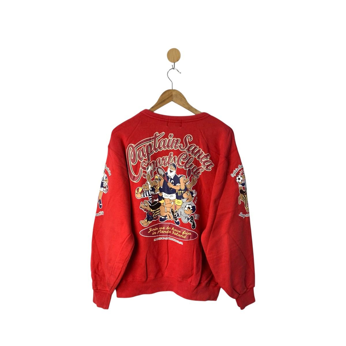 Captain Santors Vintage Captain santa sweatshirt 1985 Pullover Size US M / EU 48-50 / 2 - 2 Thumbnail