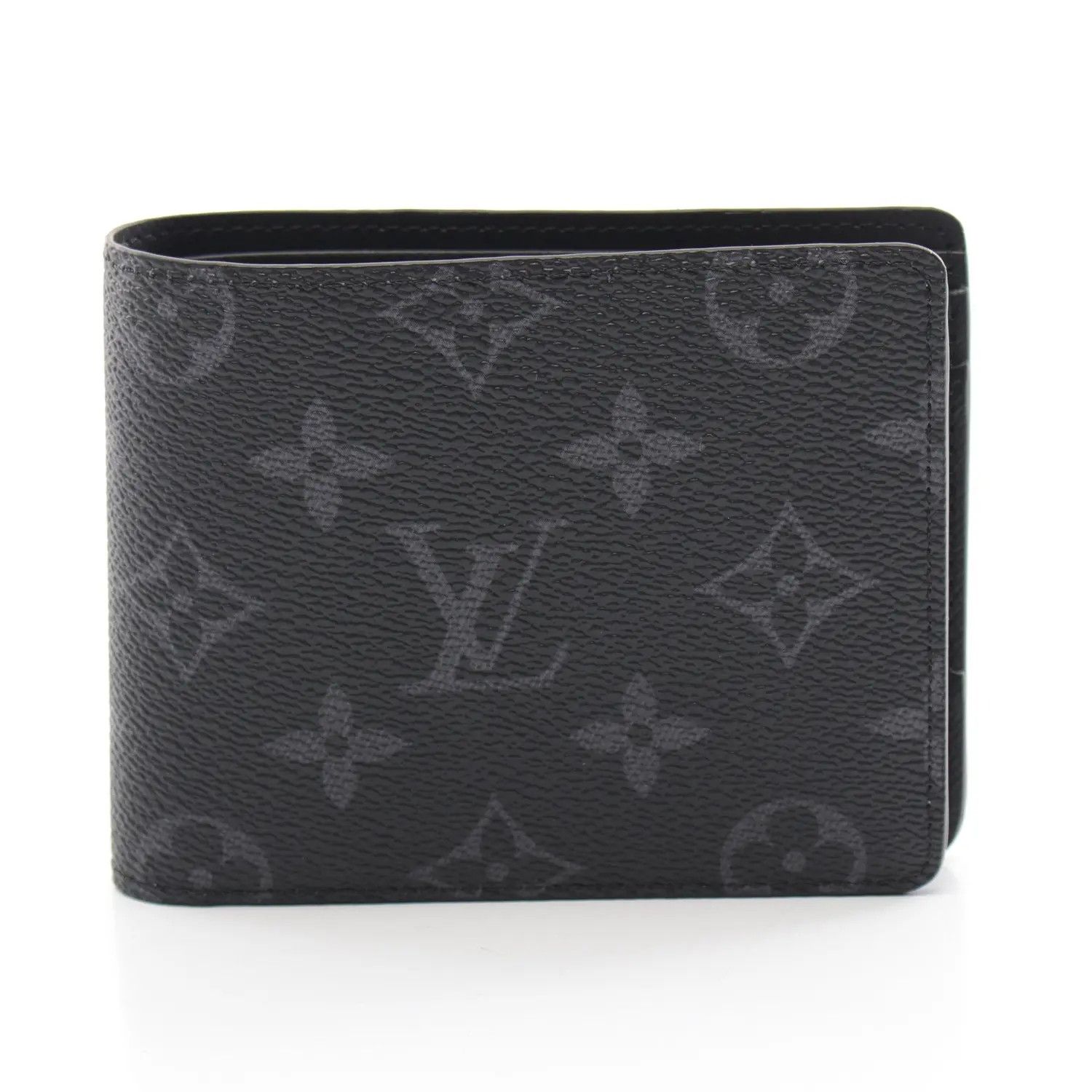 Louis Vuitton Louis Vuitton Monogram Leather Eclipse Bi-Fold Wallet Size ONE SIZE - 2 Thumbnail
