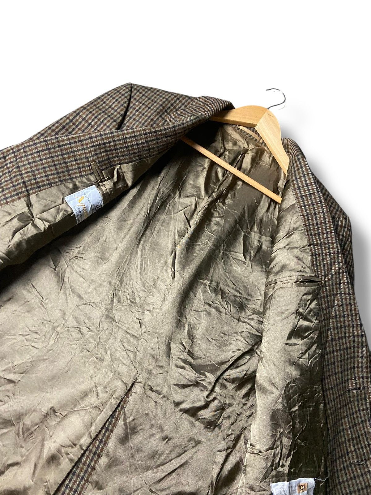 Aquascutum Vintage Aquascutum Checkered Blazer (159) Size US XS / EU 42 / 0 - 6 Thumbnail