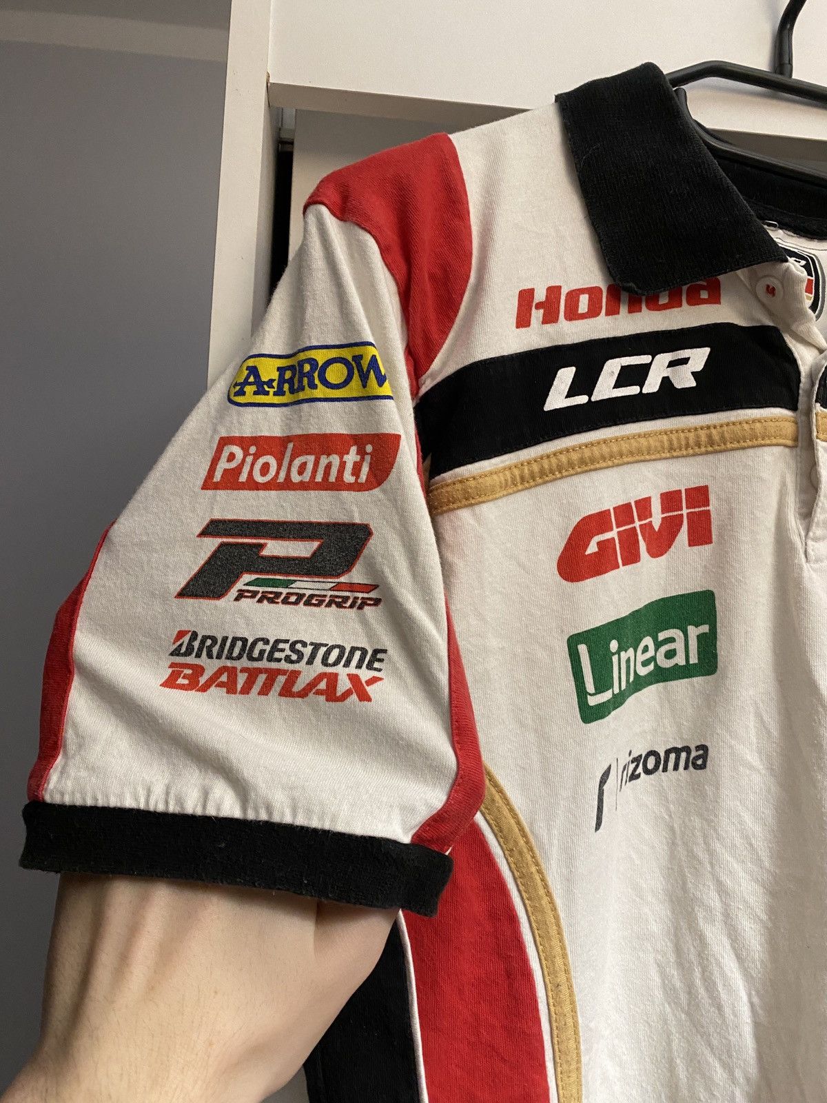 Vintage Vintage lcr honda moto gp polo shirt Size US S / EU 44-46 / 1 - 3 Thumbnail