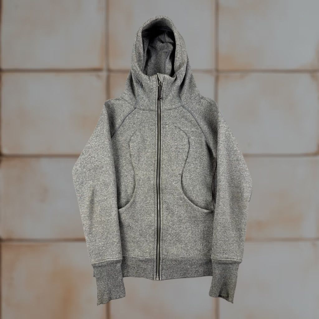 Lululemon Lululemon Scuba Hoodie Women Adult 6 Gray Full Zip Sweatshirt Outdoor Sports Size M / US 6-8 / IT 42-44 - 1 Thumbnail