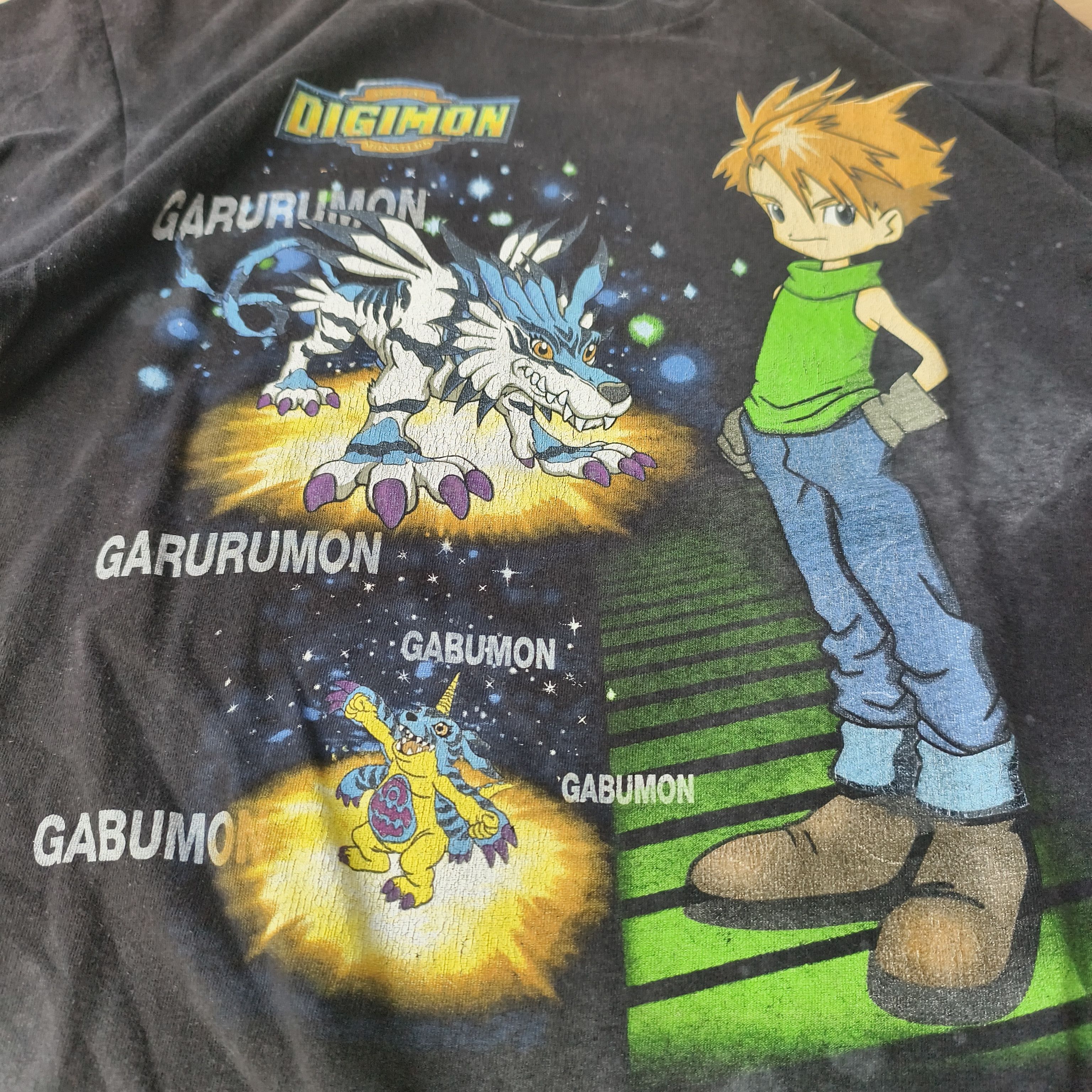 Anime Vtg Digimon Gabumon transform Size US M / EU 48-50 / 2 - 3 Thumbnail