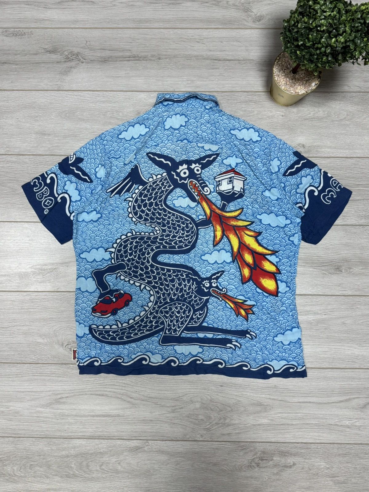 Mambo Mambo Australia loud dragon all over surf Hawaii shirt Size US L / EU 52-54 / 3 - 8 Thumbnail