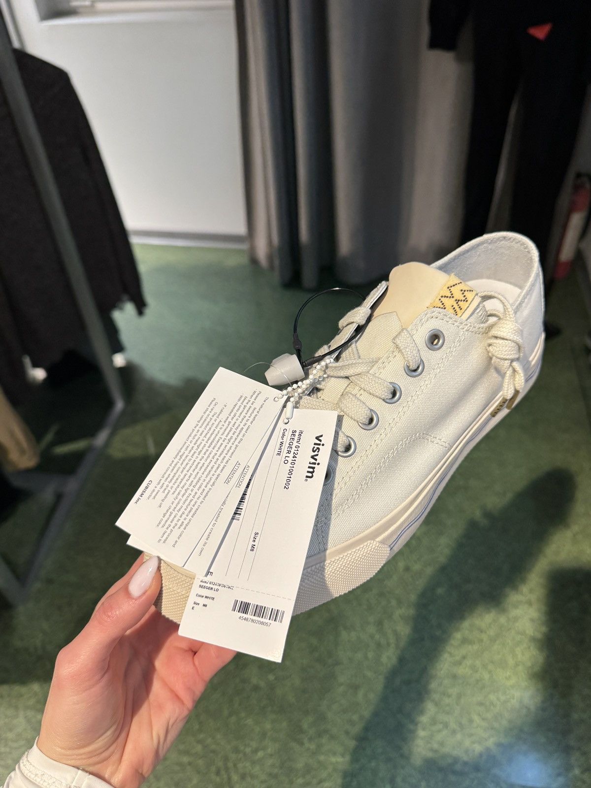 Visvim Last Size Visvim White Seeger Lo Wave-Print Sneakers Size US 10 / EU 43 - 5 Thumbnail