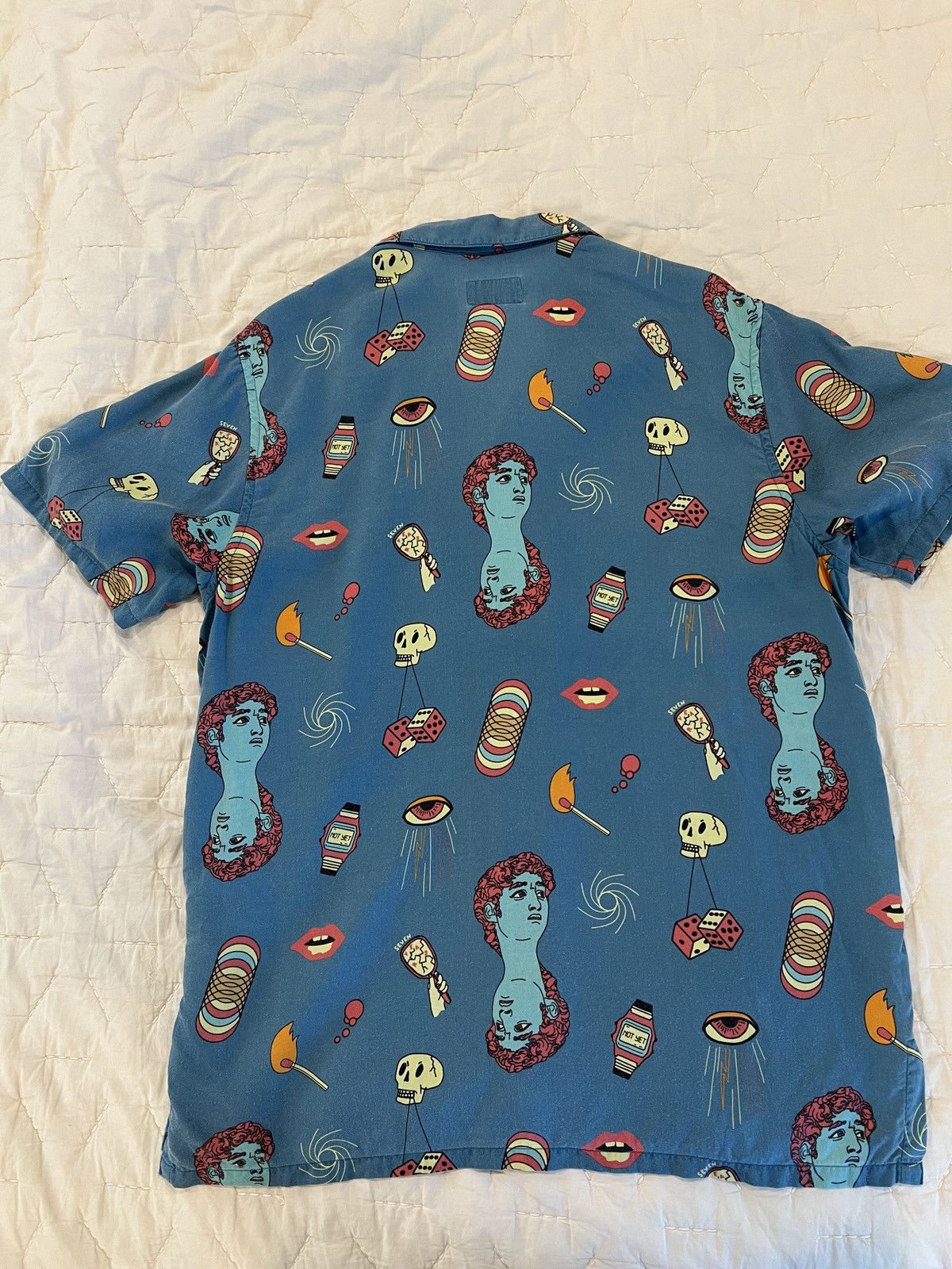 Nudie Jeans Nudie short sleeve button up. Size US M / EU 48-50 / 2 - 3 Thumbnail