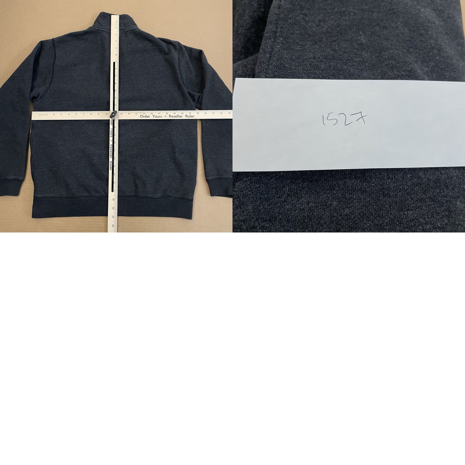 Nautica Nautica 1/2 Zip Pullover Adult Medium Gray Embroidered Logo Pockets Zipper Mens Size US M / EU 48-50 / 2 - 8 Thumbnail