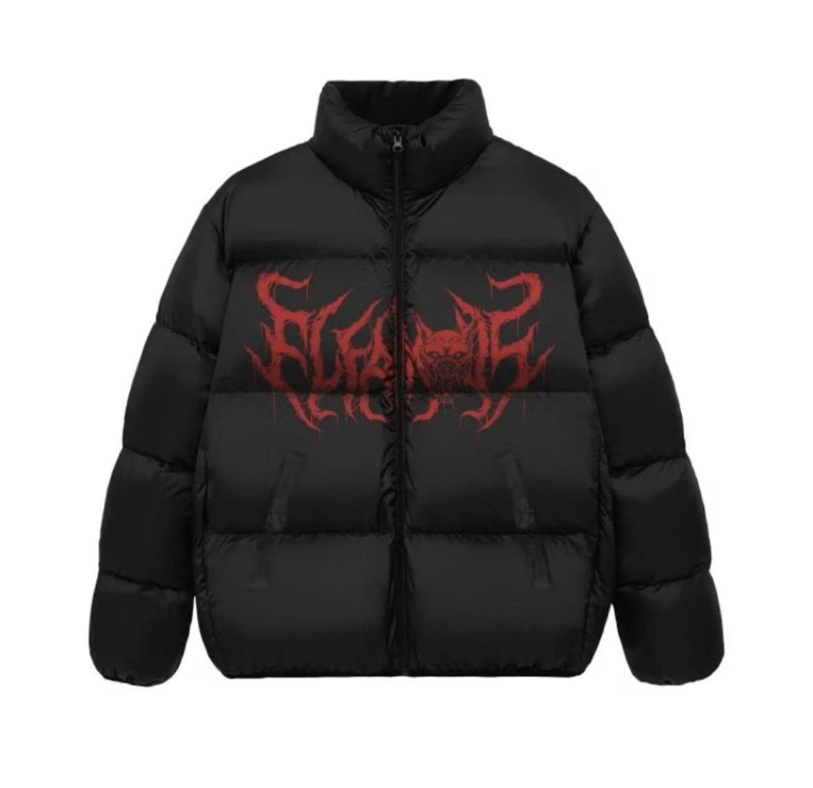 Other Puffer jacket cerberus black streetwear Size US L / EU 52-54 / 3 - 3 Thumbnail