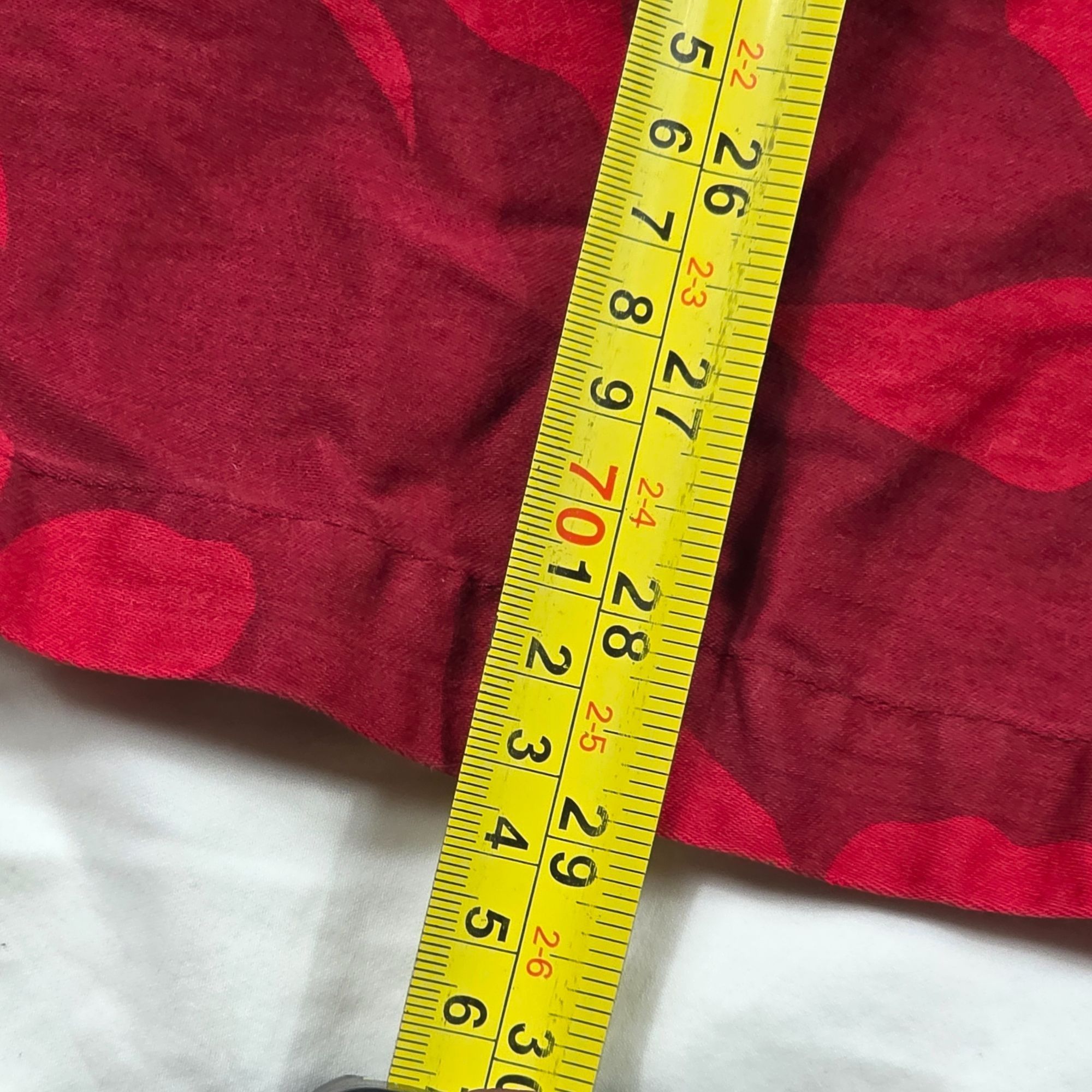 Quiksilver Quiksilver Hawaiian Floral Mens Size XL Red White Short Slee Size US XL / EU 56 / 4 - 9 Thumbnail