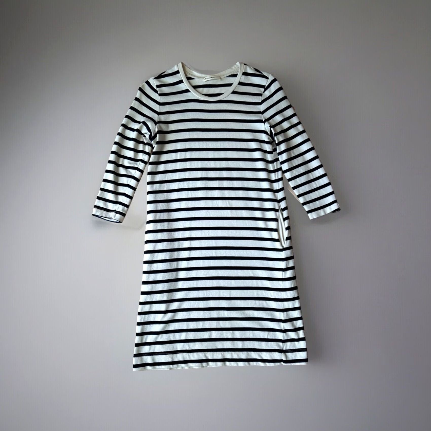 Marine Layer Marine Layer Gigi Supima Cotton Striped Dress Pockets Women’s Small Size S / US 4 / IT 40 - 2 Thumbnail