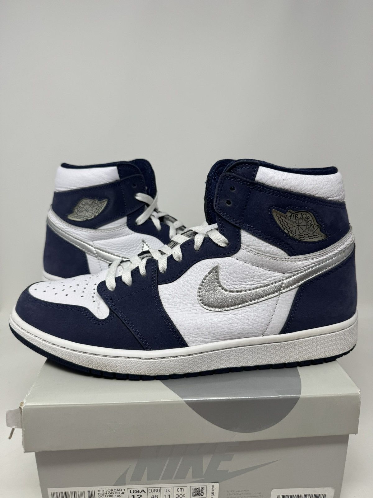 Nike Air Jordan 1 Retro High Og Co.Jp Midnight Navy
