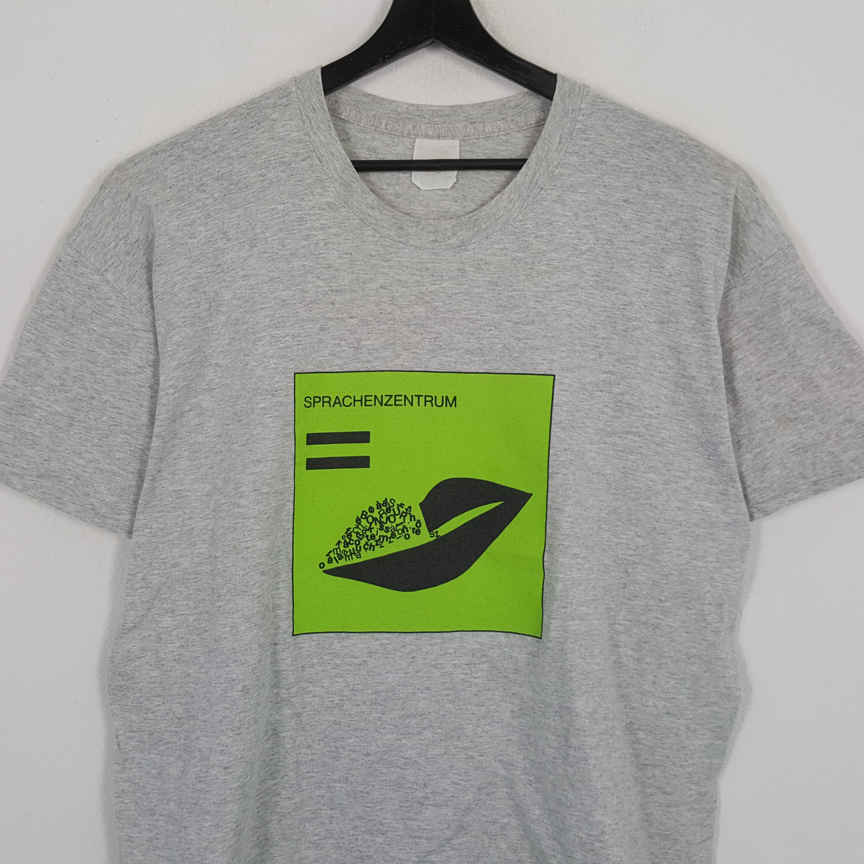 Vintage SPRACHENZENTRUM Streetwear Style Vintage Tshirt Size US XL / EU 56 / 4 - 2 Thumbnail