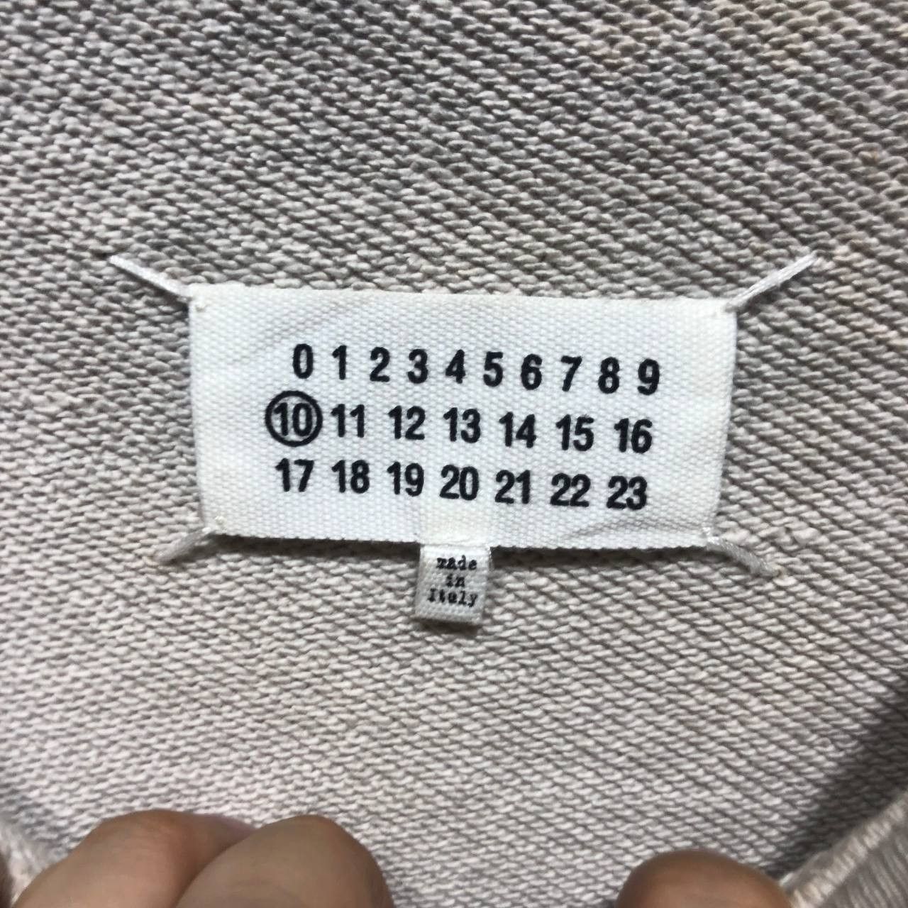 Maison Margiela Maison Margiela Paris Logo Embroidered Sweatshirt fit 3-4XL Size US XXL / EU 58 / 5 - 6 Thumbnail